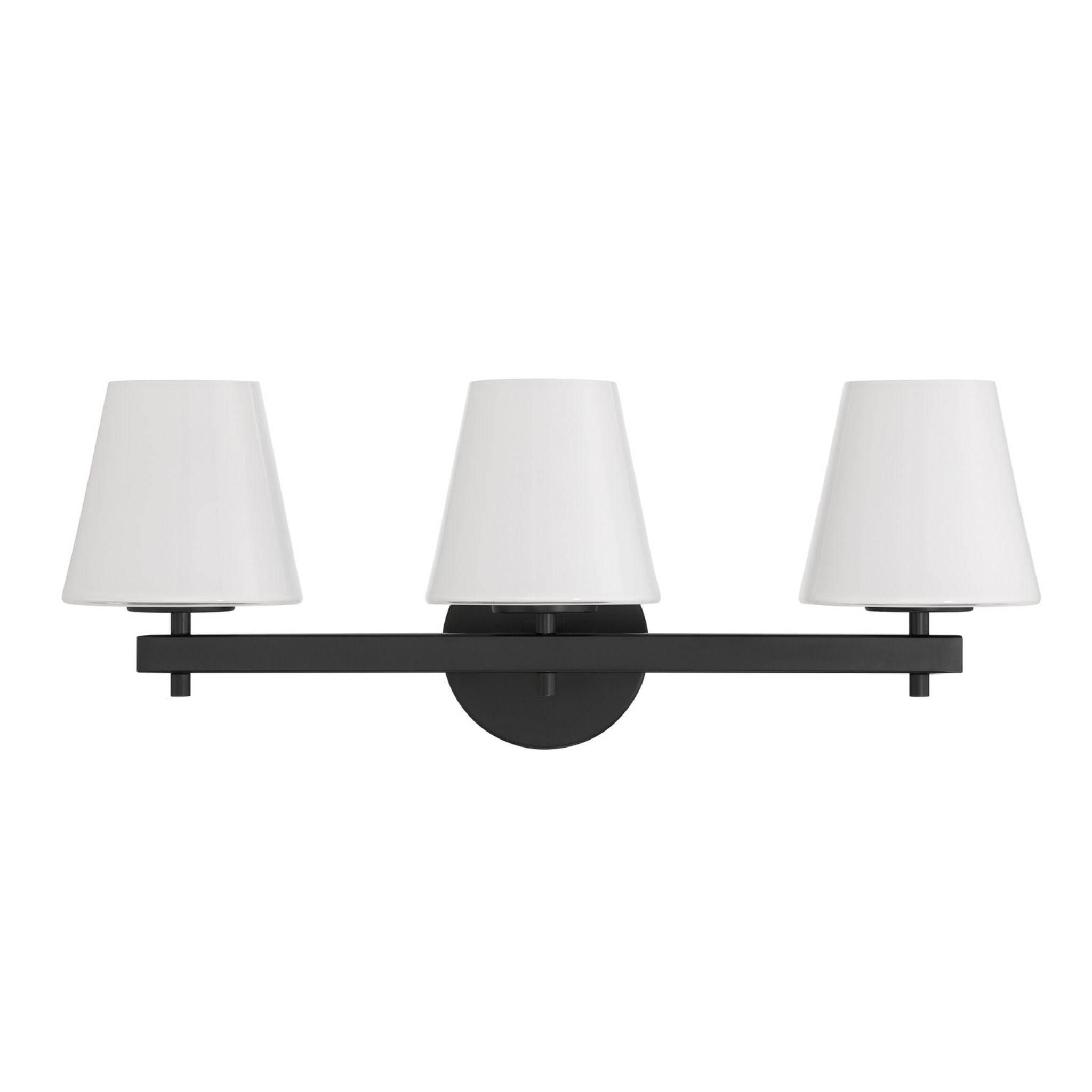 Colton 24.5'' Black Bathroom Vanity Black 24.5"W x 10"H x 7.5"D