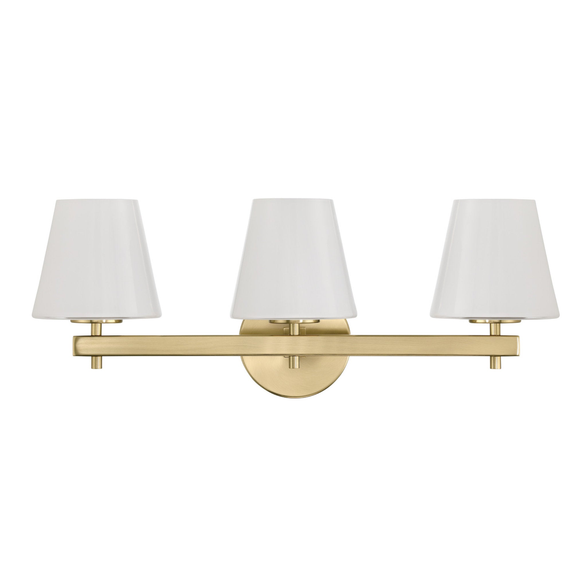 Colton 24.5'' Vibrant Gold Bathroom Vanity Gold 24.5"W x 10"H x 7.5"D