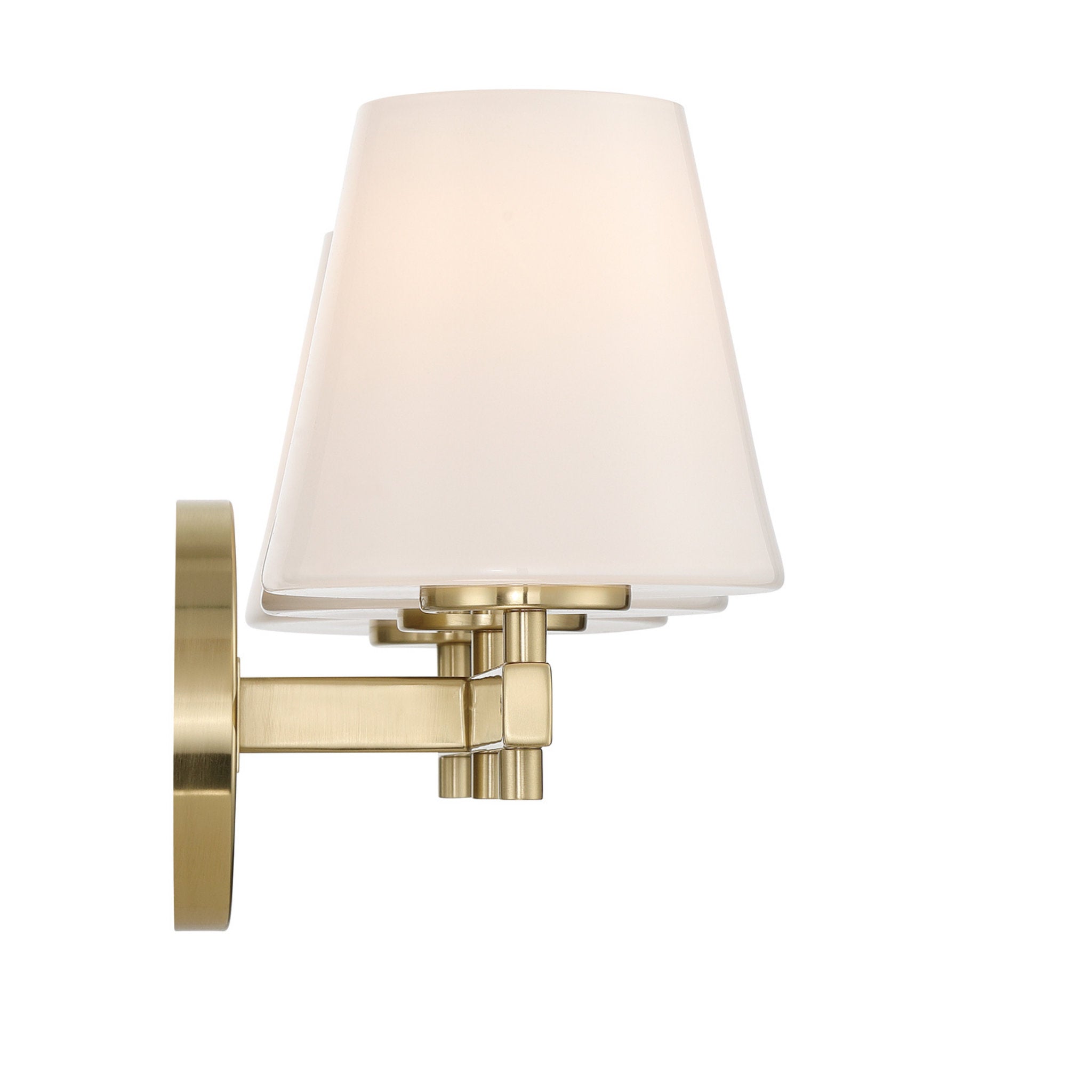 Colton 24.5'' Vibrant Gold Bathroom Vanity Gold 24.5"W x 10"H x 7.5"D