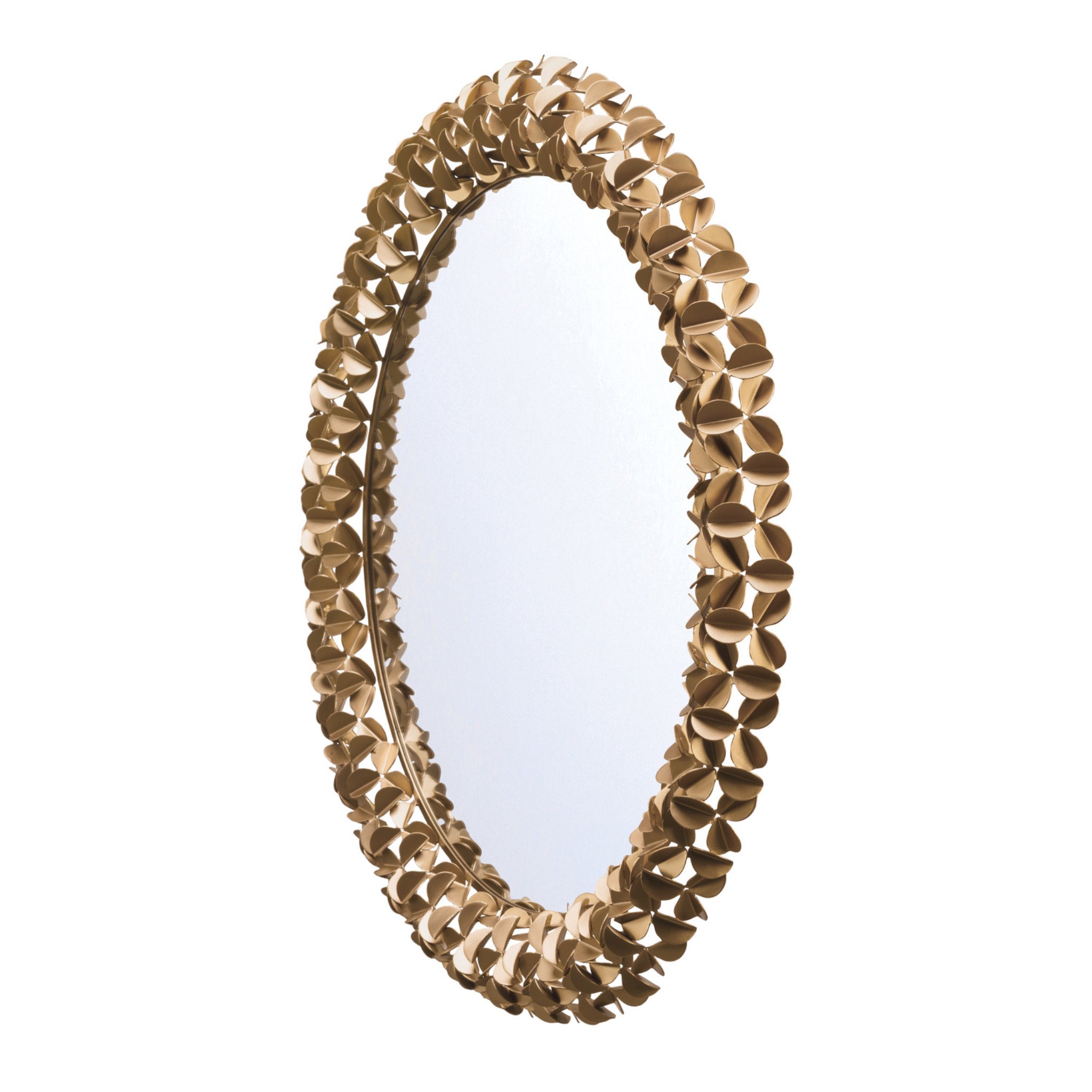 Cora 30'' Soft Gold Mirror Gold 30"W x 30"H x 2.25"D