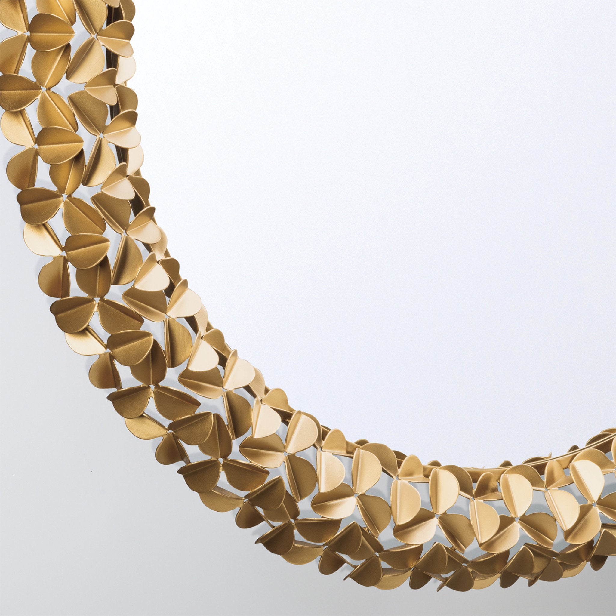 Cora 30'' Soft Gold Mirror Gold 30"W x 30"H x 2.25"D