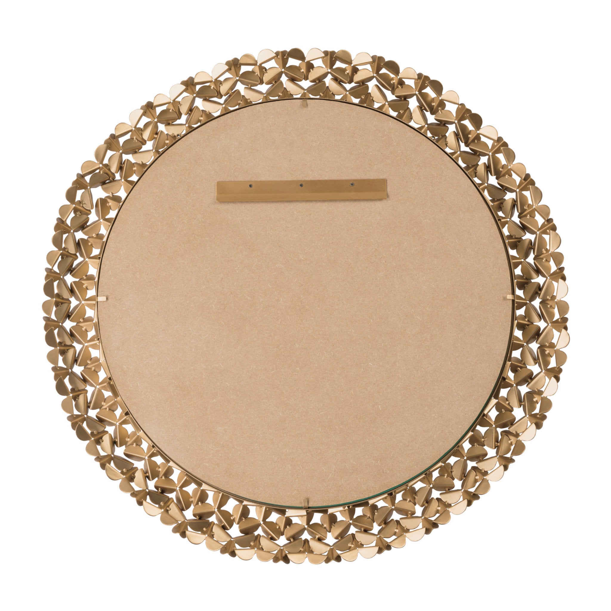 Cora 30'' Soft Gold Mirror Gold 30"W x 30"H x 2.25"D