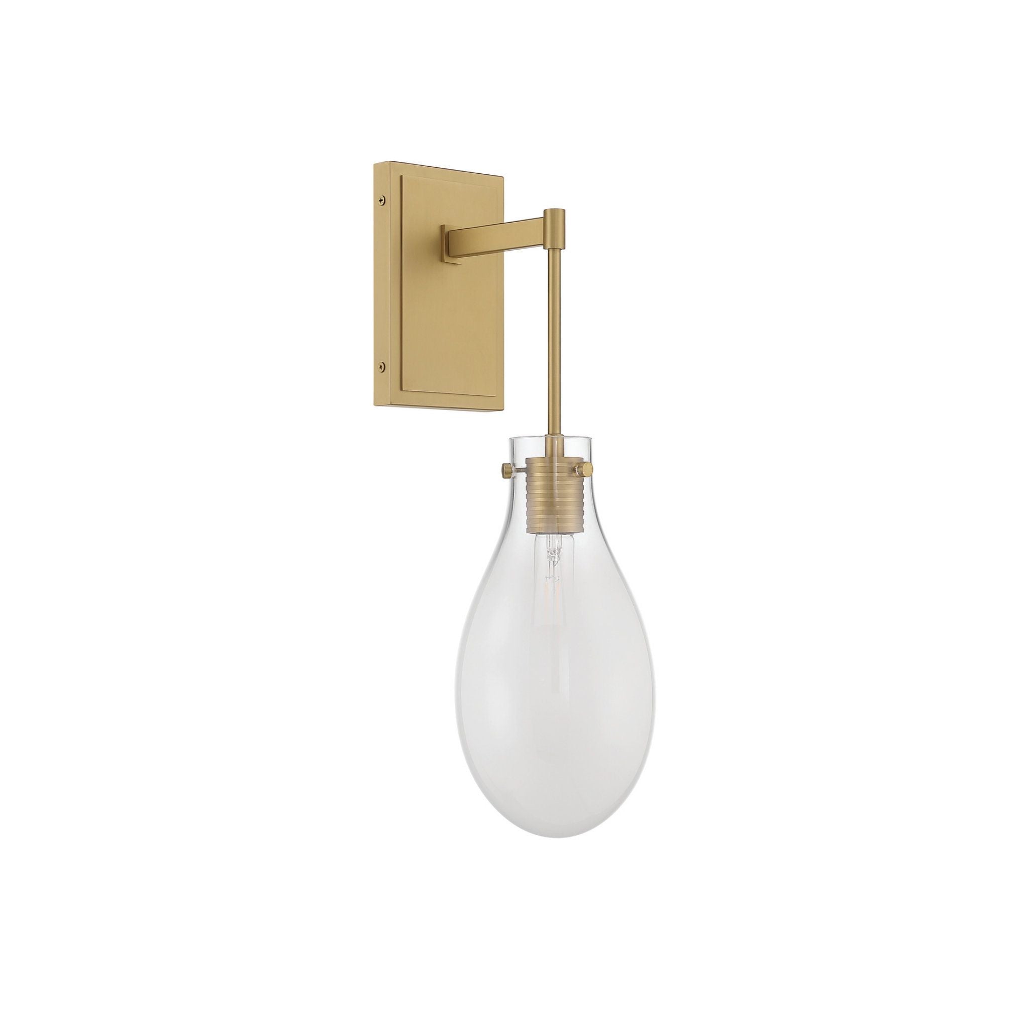 Davis 5.75" LED Modern Gold Sconce 1-Light 5.75"W x 19.25"H x 8"D