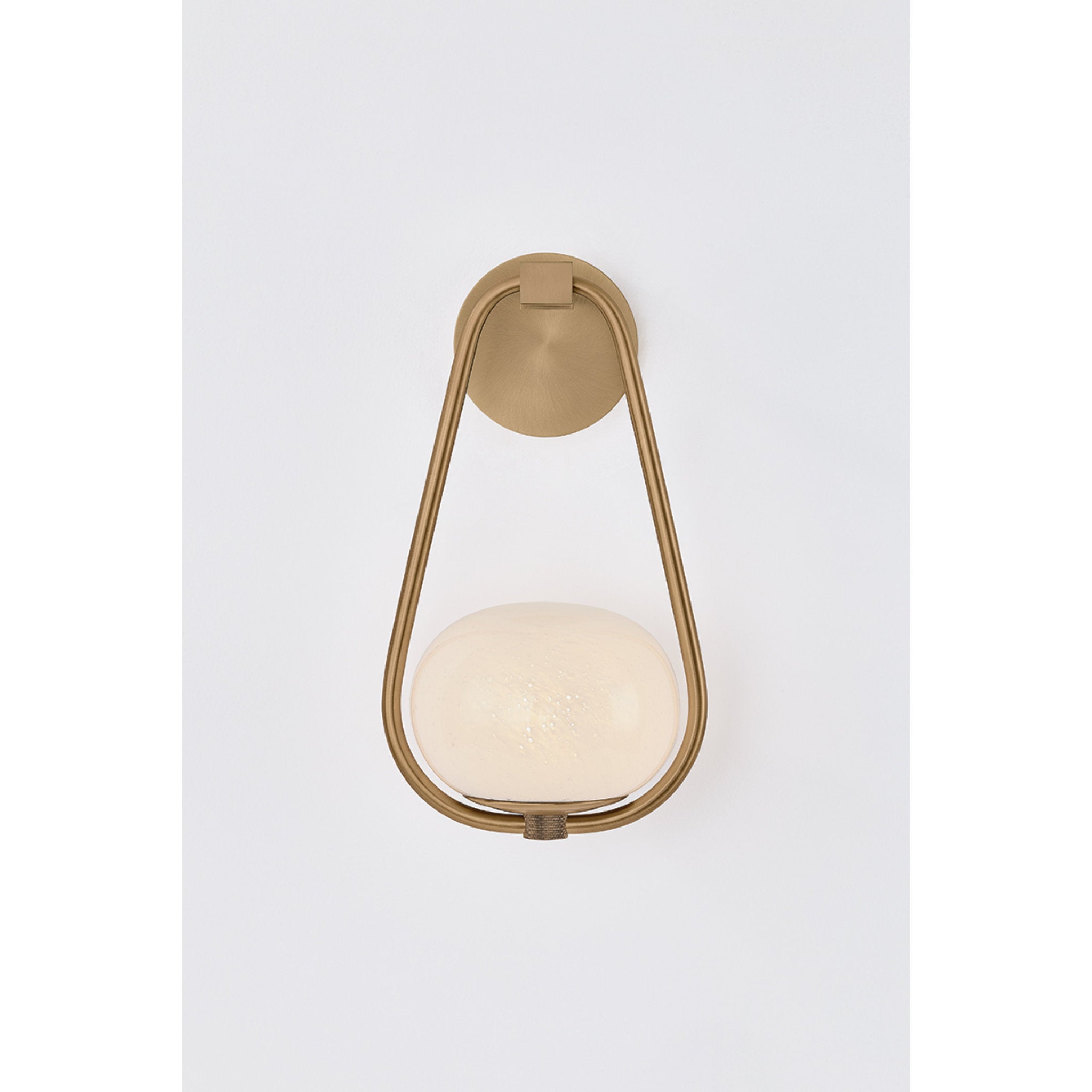 Decker 1-Light Wall Sconce in Patina Brass 8W x 14.25H