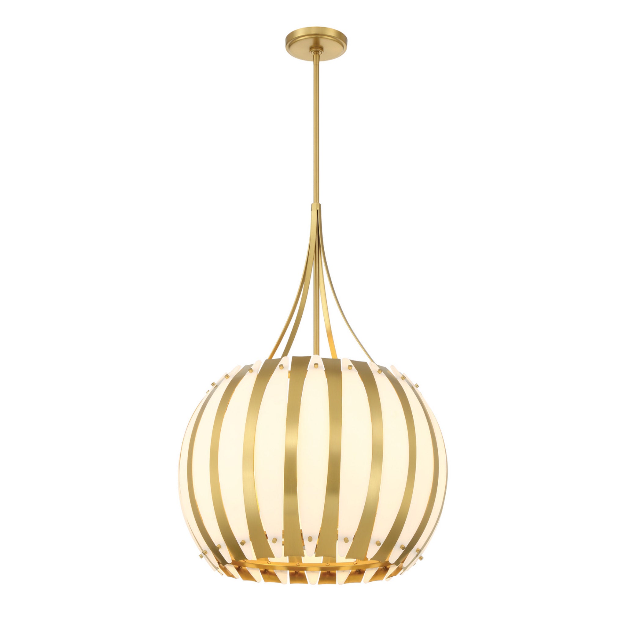 Daria 20.5'' Luxe Gold Chandelier Gold 20.5"W x 29.25"H x 20.5"D