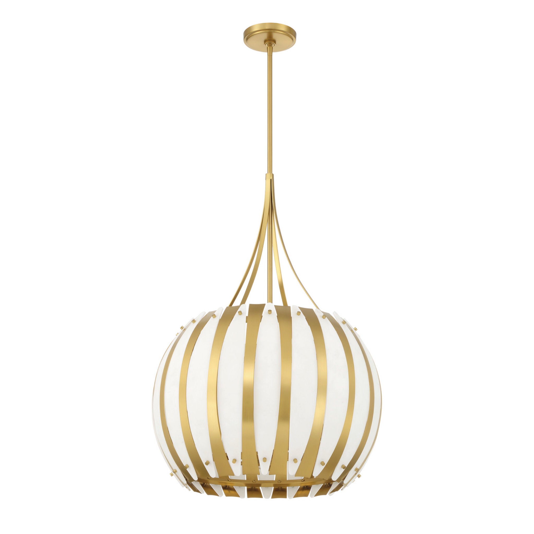 Daria 20.5'' Luxe Gold Chandelier Gold 20.5"W x 29.25"H x 20.5"D