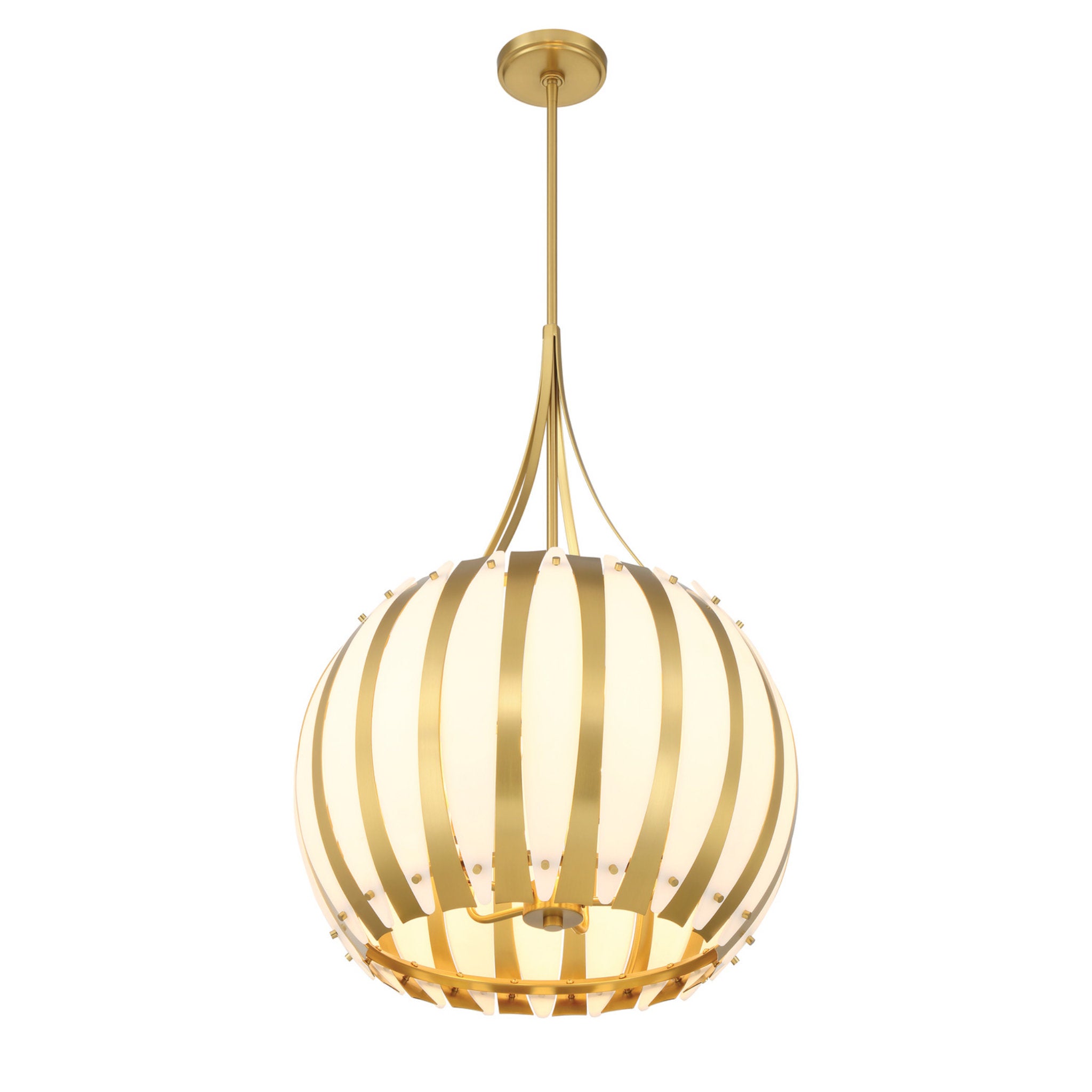 Daria 20.5'' Luxe Gold Chandelier Gold 20.5"W x 29.25"H x 20.5"D
