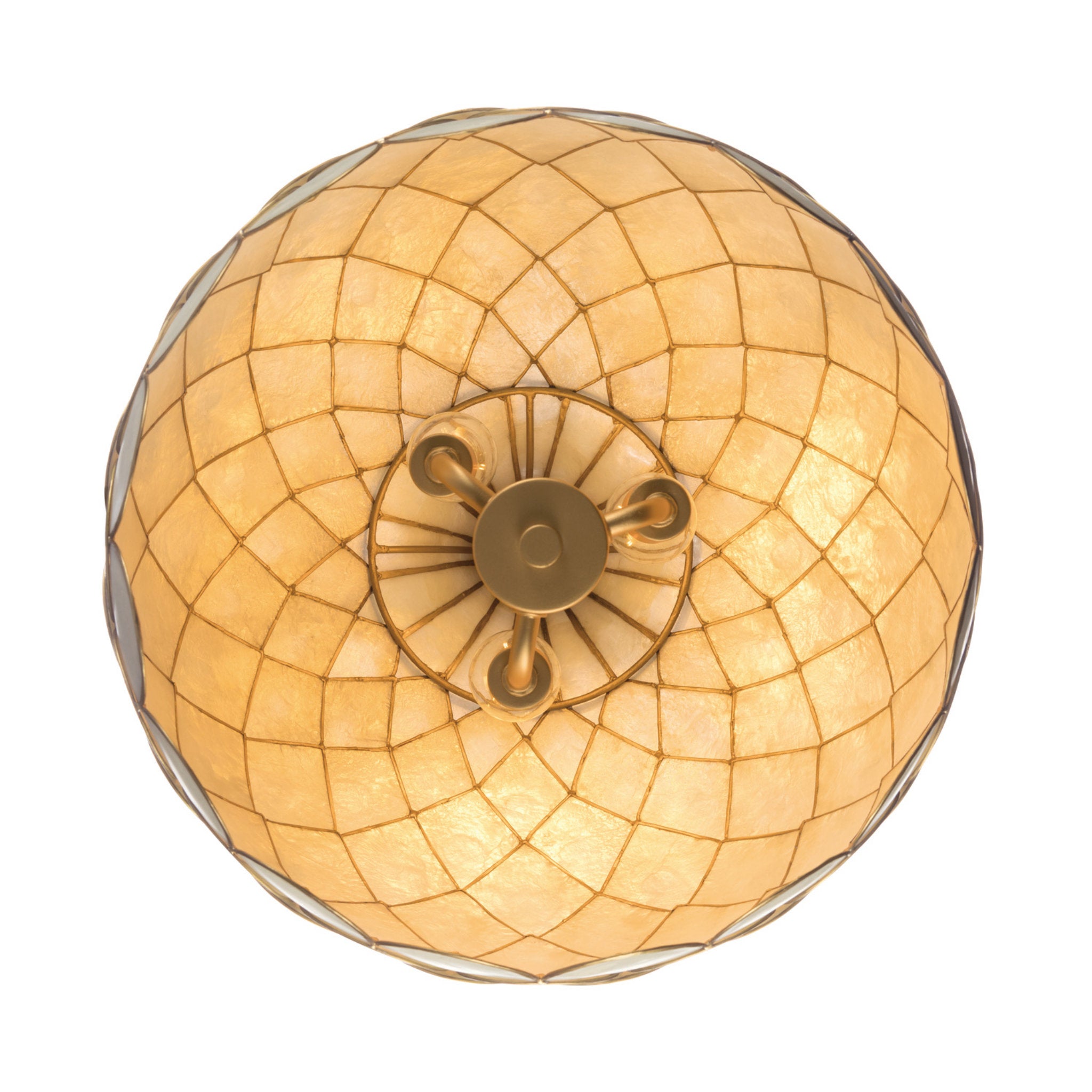 Darby 14'' Soft Gold Pendant Gold 14"W x 14"H x 14"D