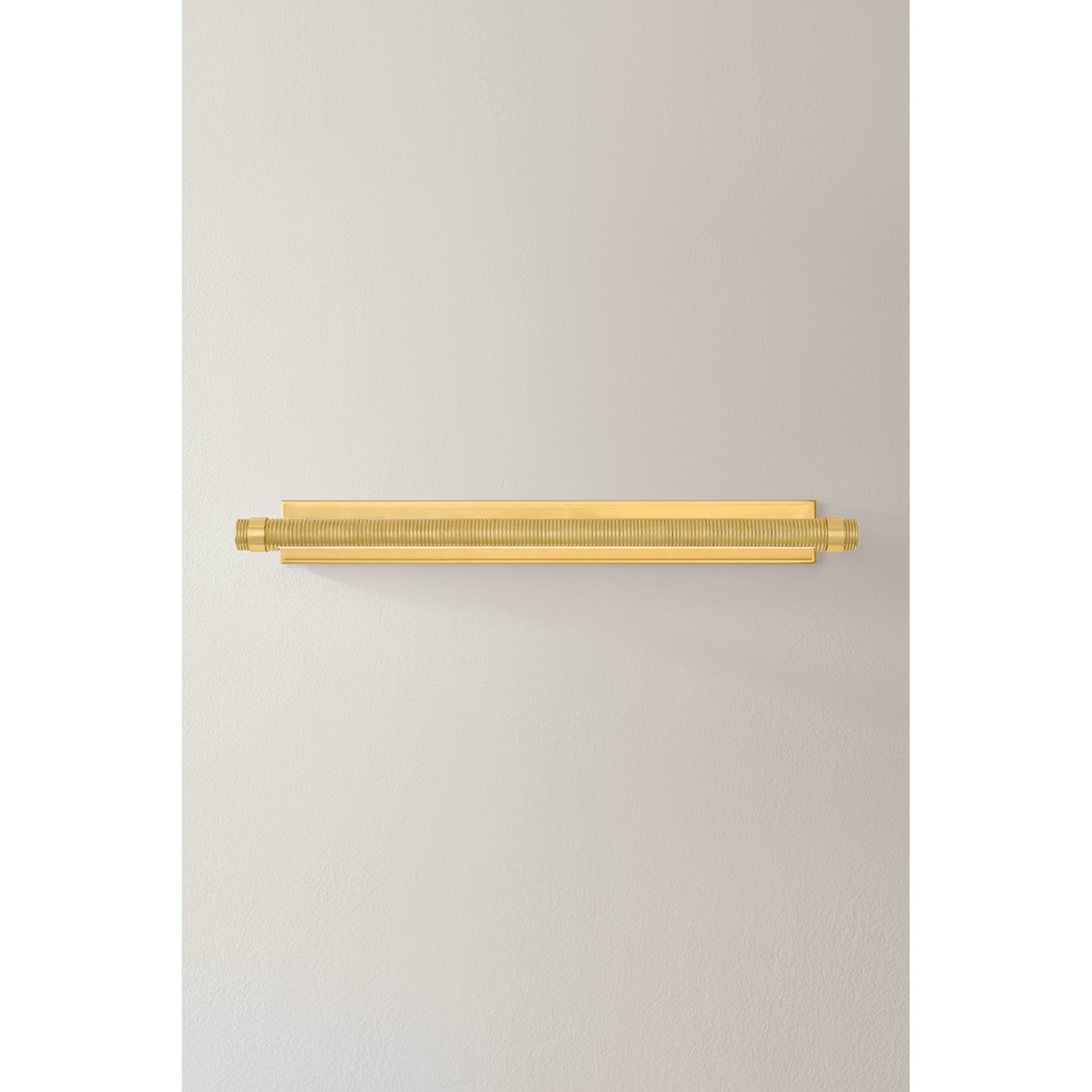 Duell 1-Light Picture Light in Aged Brass 24W x 2.75H (7324-AGB)