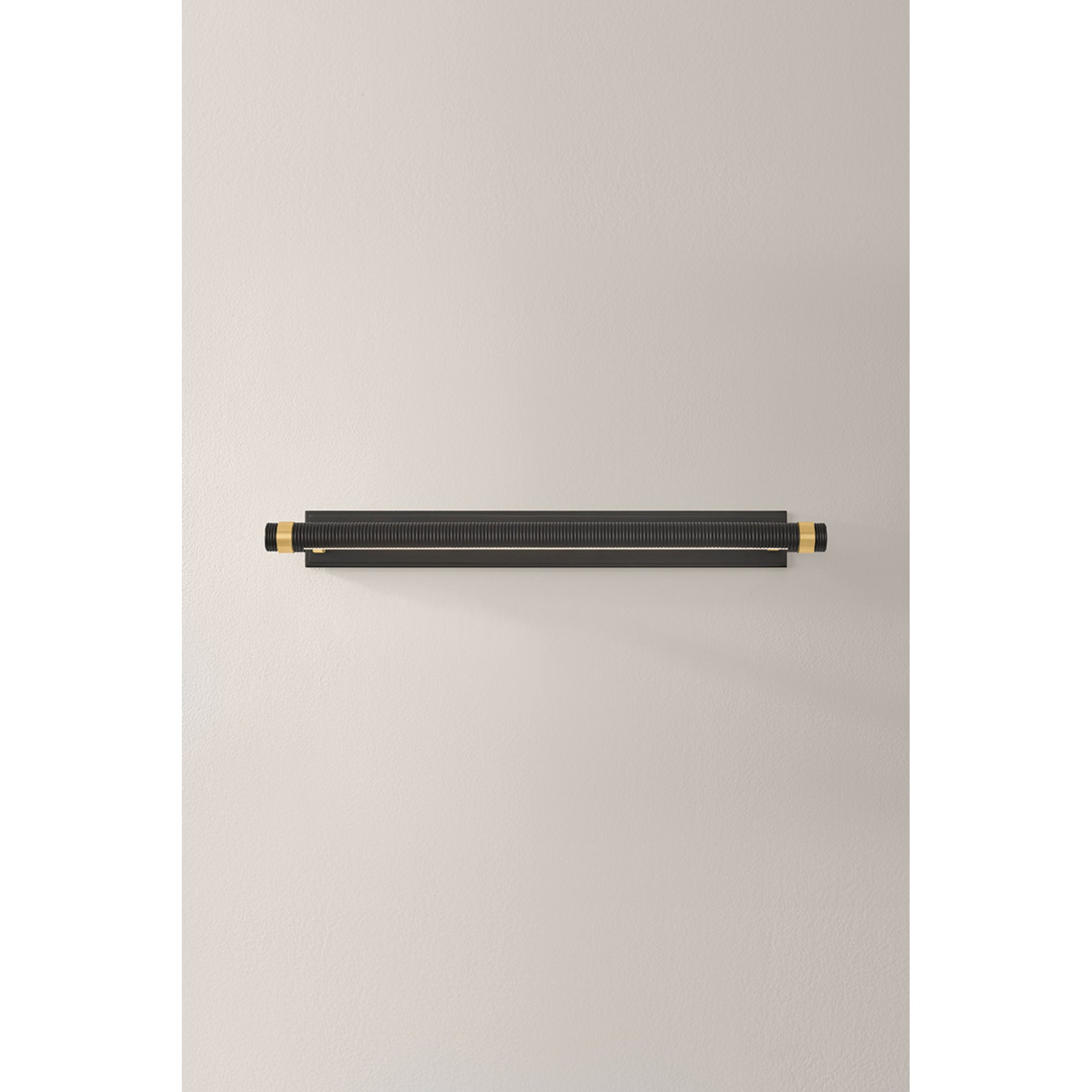 Duell 1-Light Picture Light in Aged Brass 24W x 2.75H (7324-AGB/DB)