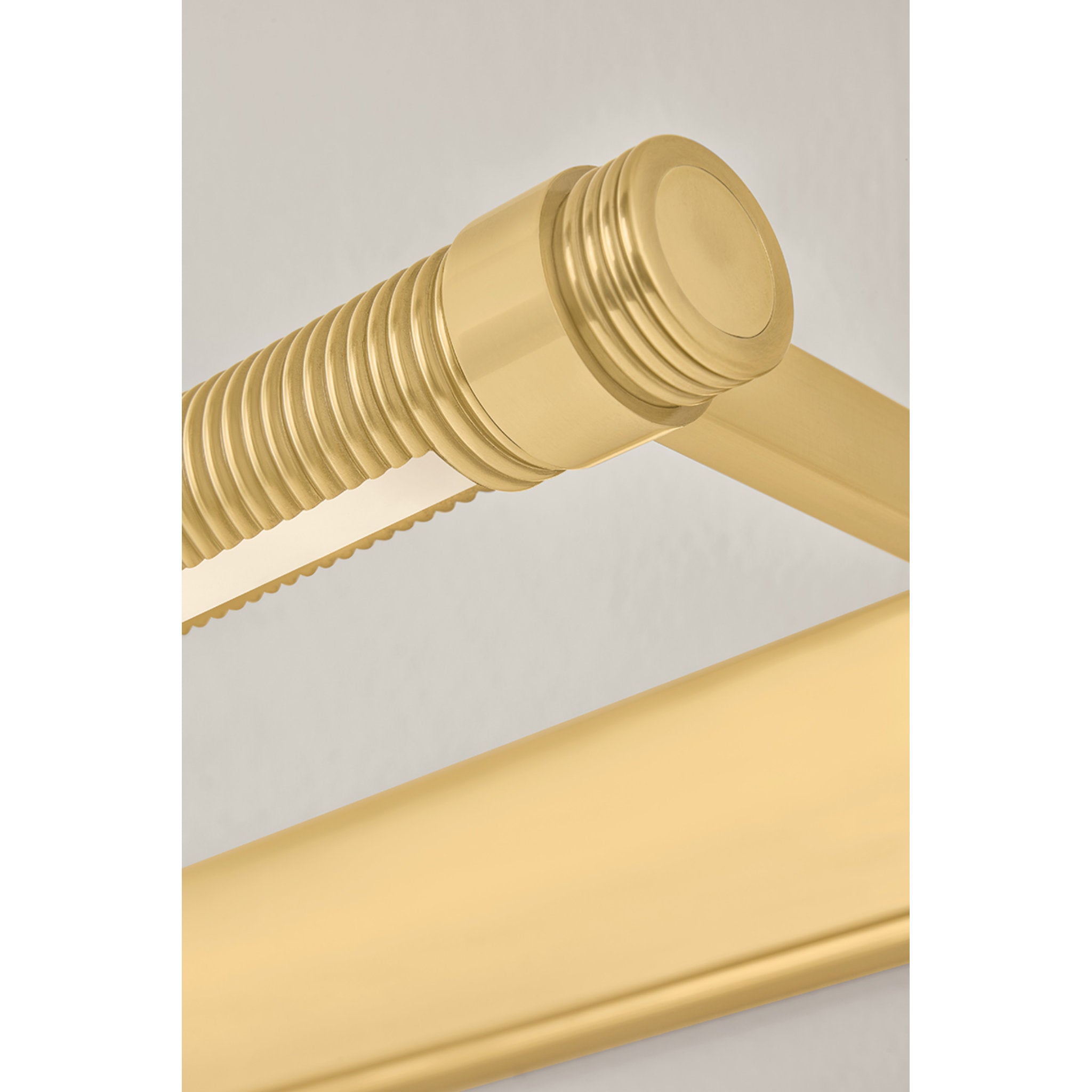 Duell 1-Light Picture Light in Aged Brass 30W x 2.75H (7330-AGB)