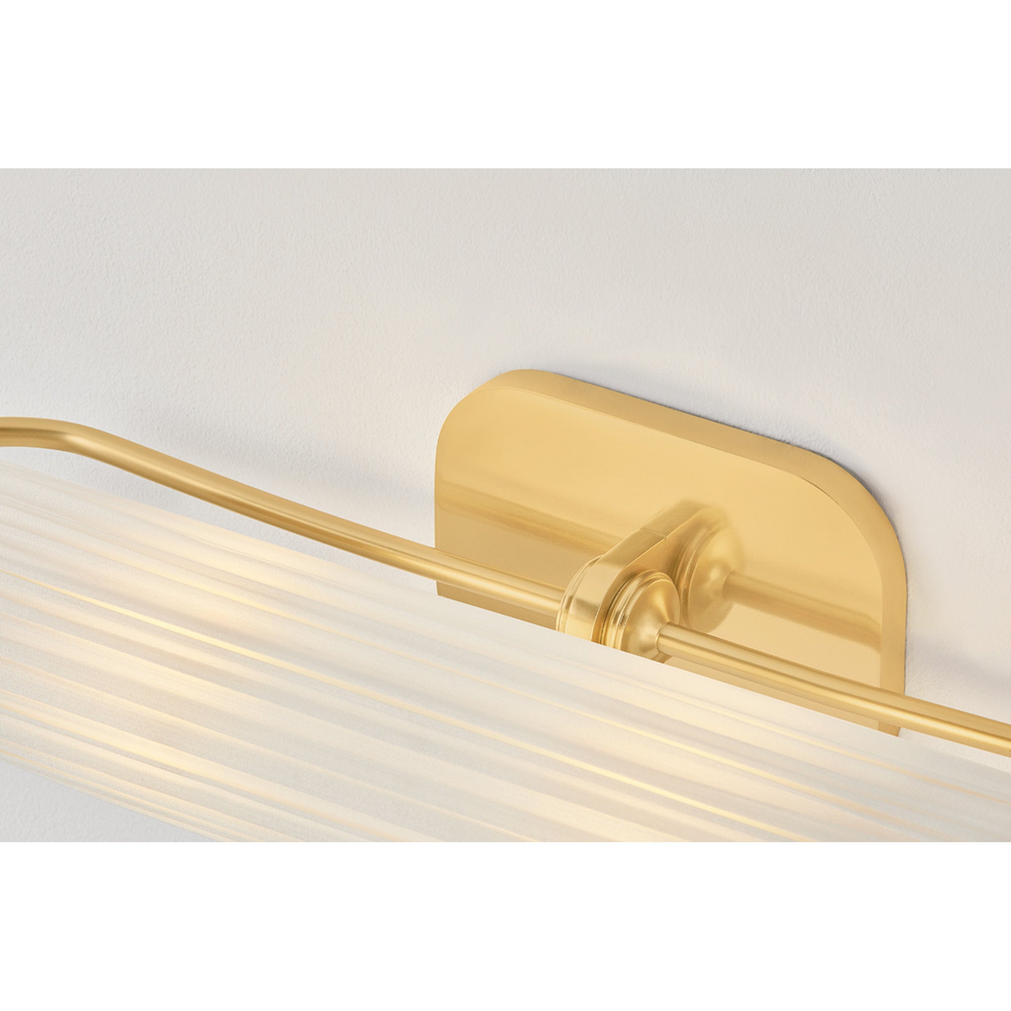Elaine 2-Light Picture Light in Aged Brass by Augusta Hoffman 21W x 4.75H