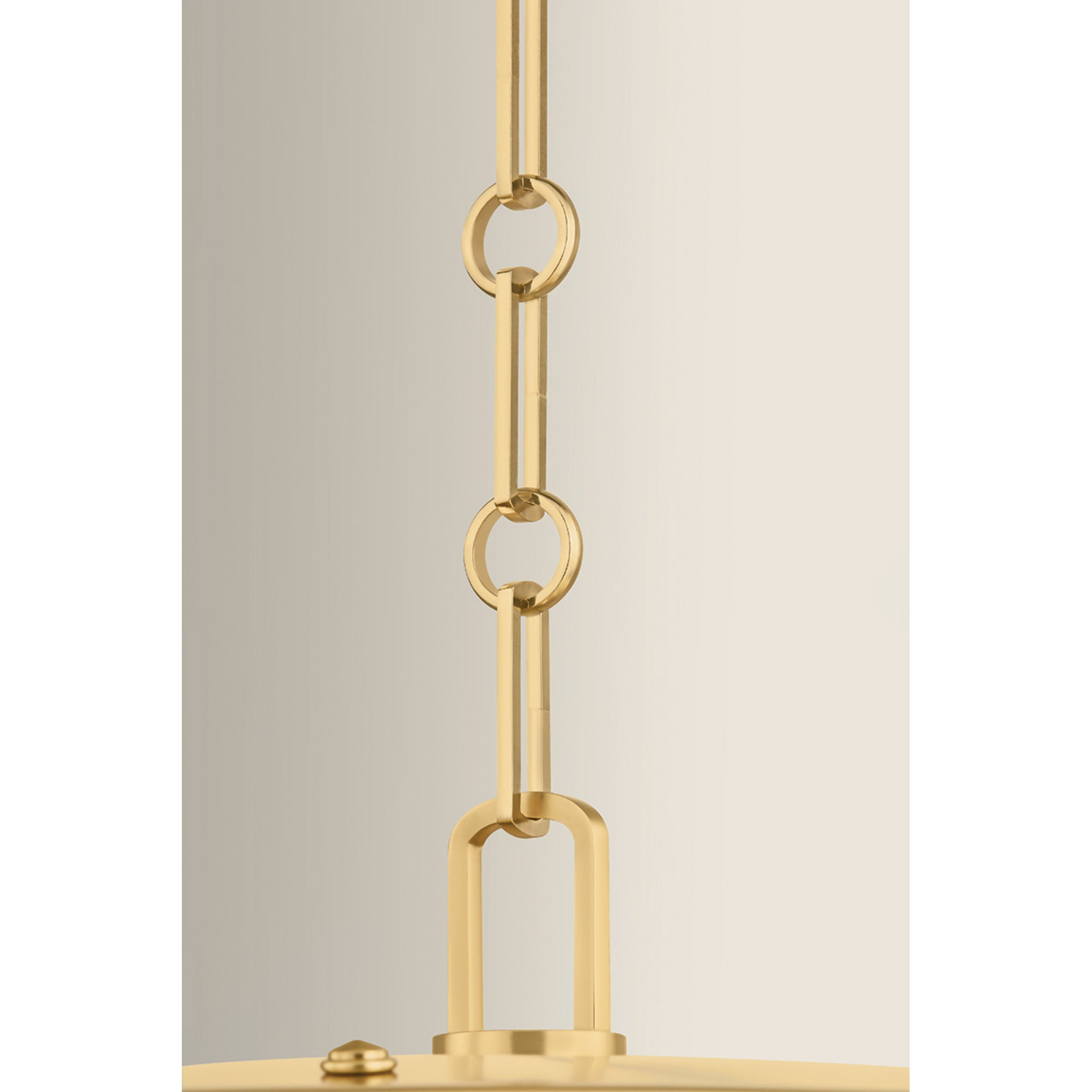 Ellsworth 1-Light Lantern in Aged Brass by Augusta Hoffman 15W x 18.75H