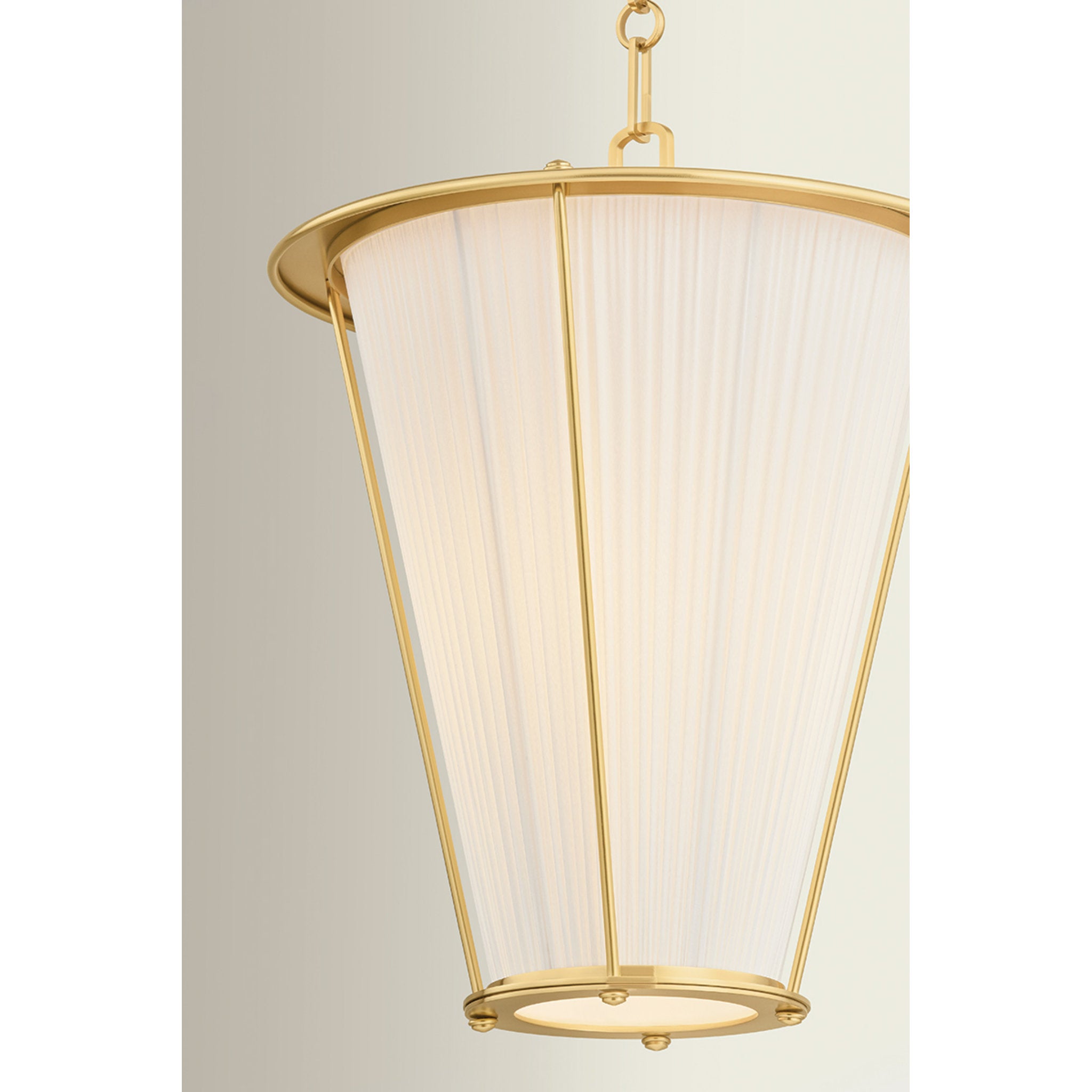 Ellsworth 1-Light Lantern in Aged Brass by Augusta Hoffman 15W x 18.75H