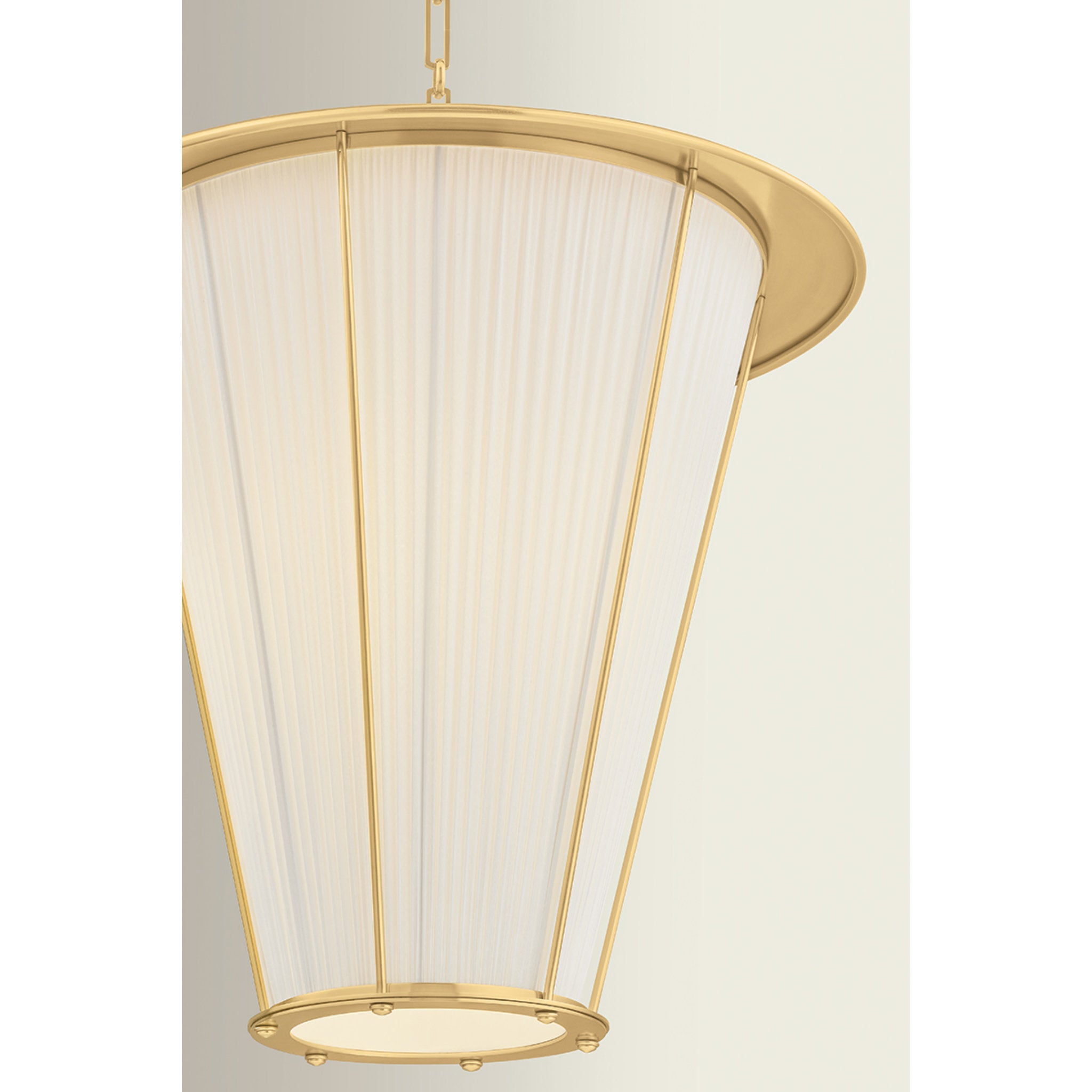 Ellsworth 1-Light Lantern in Aged Brass by Augusta Hoffman 22W x 23.75H
