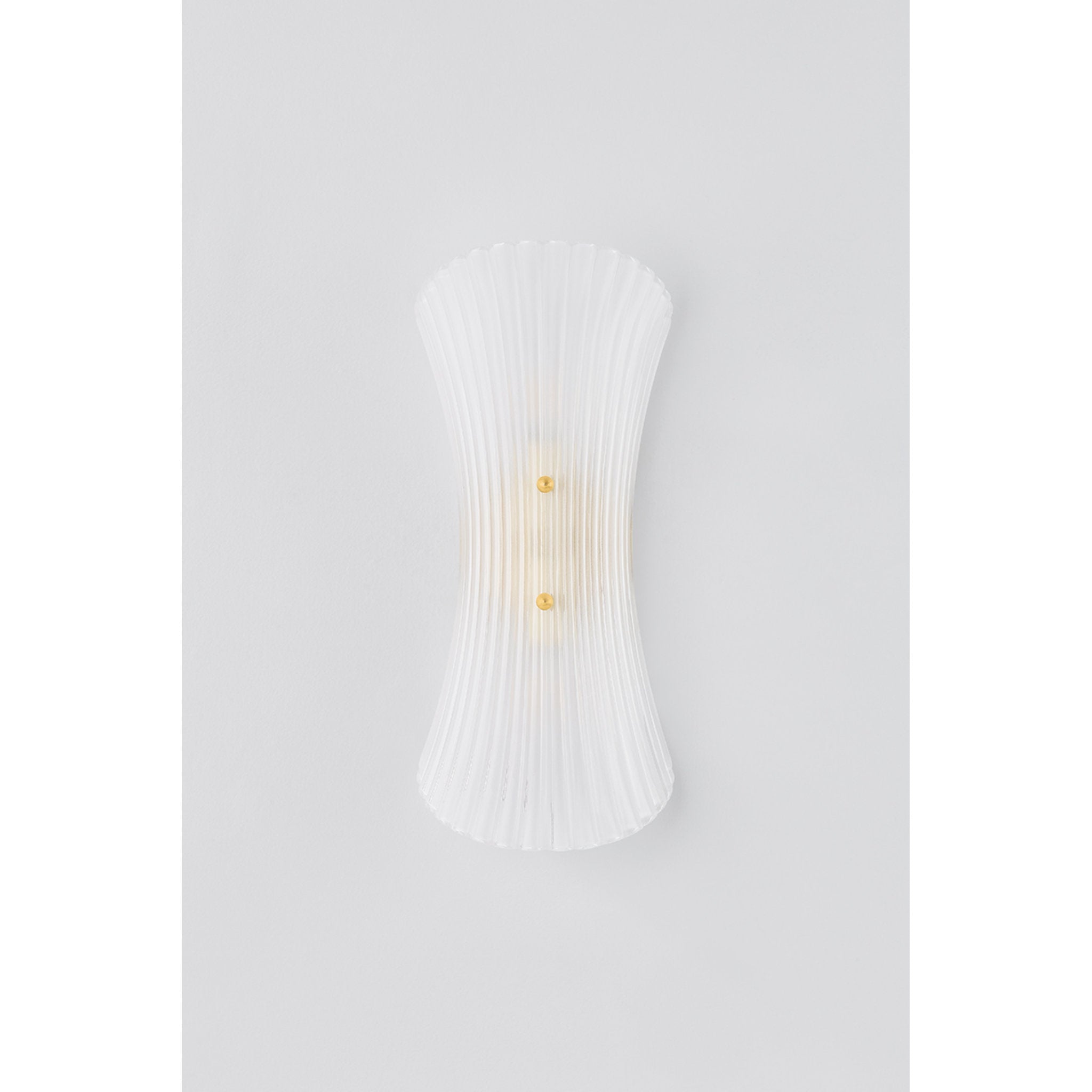 Esmae 2-Light Wall Sconce in Aged Brass 7W x 16H