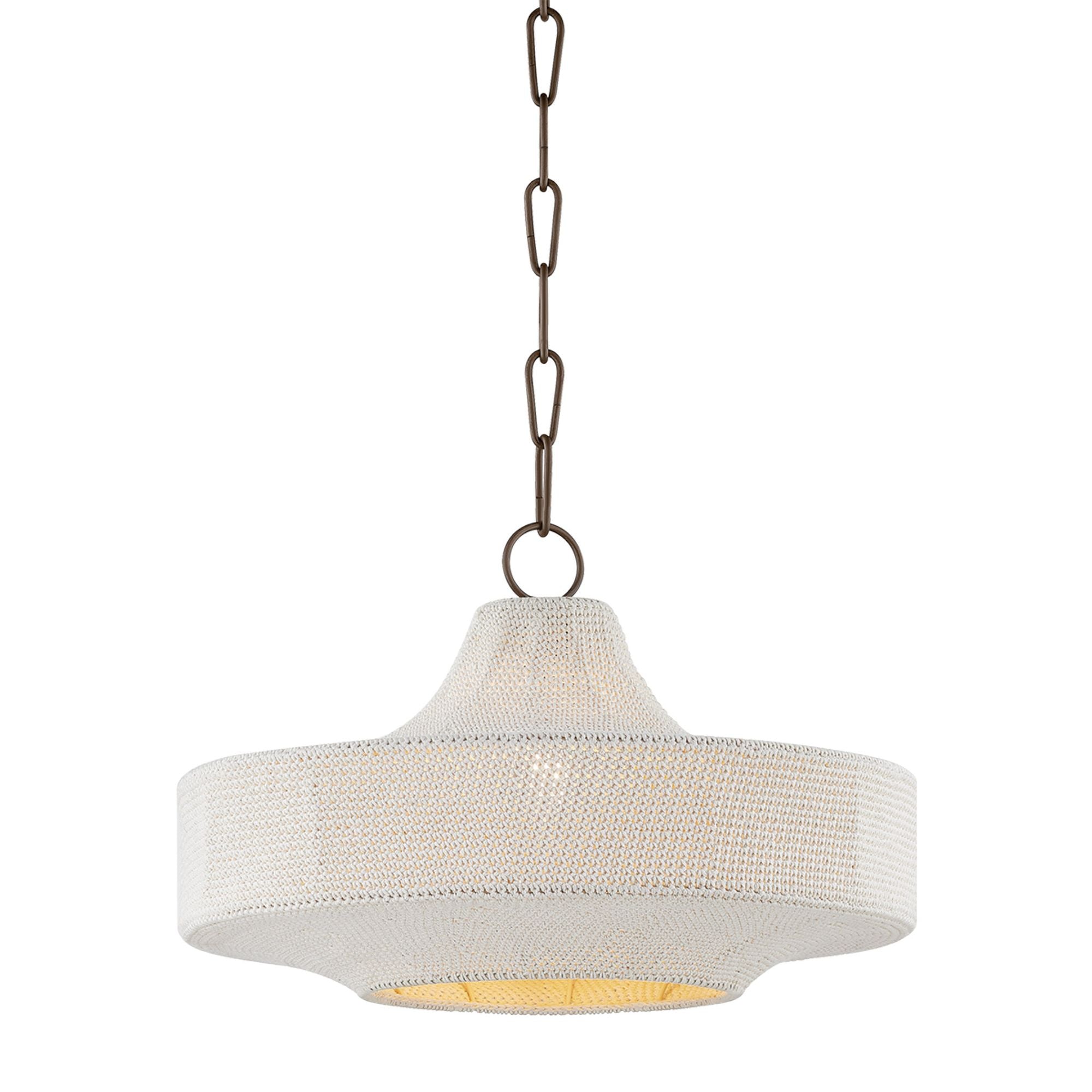 Thurso Pendant 1-Light LED in  Bronze 18.75W x 11.75H