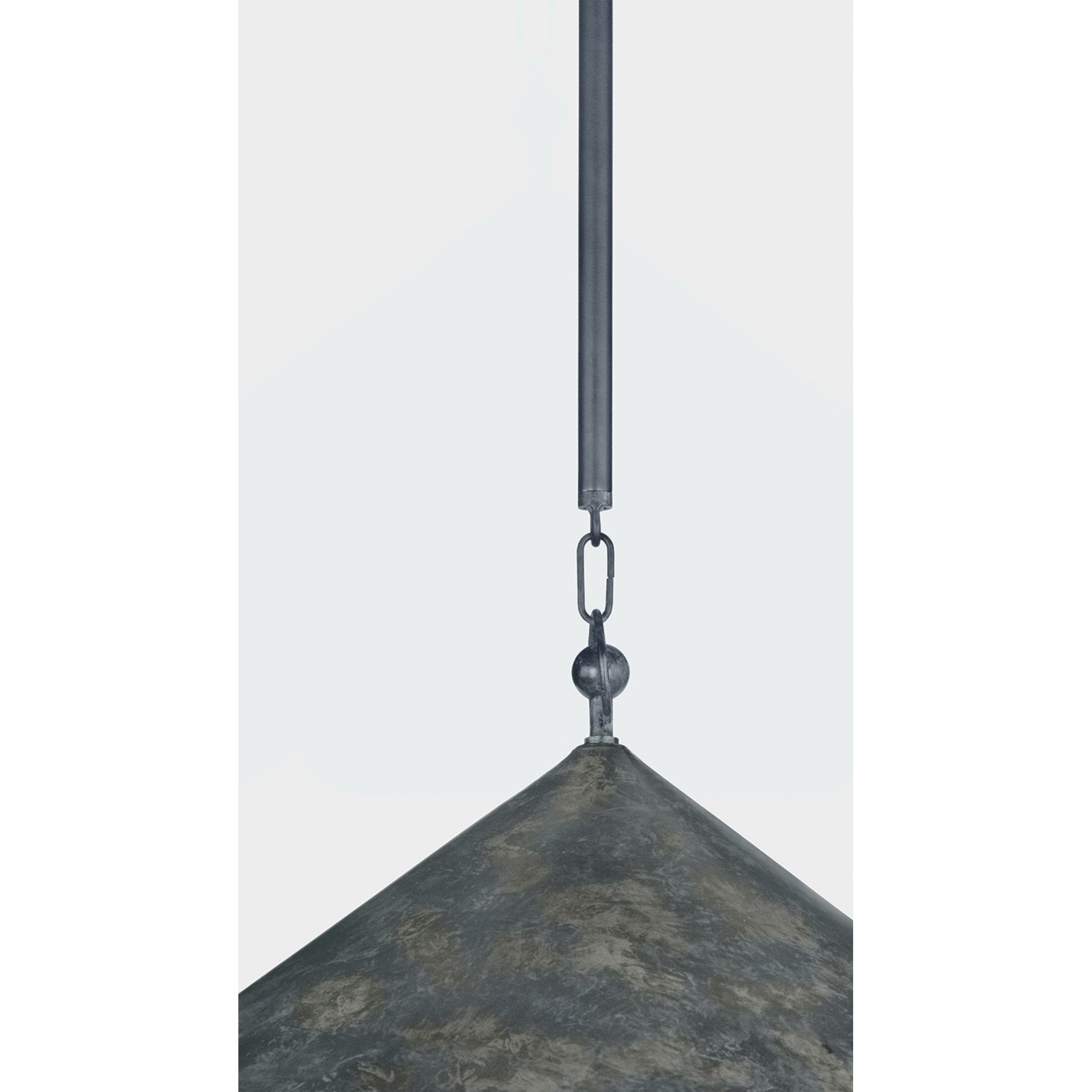 Folly Beach 1-Light Pendant in Verdigris by Cortney Bishop 32W x 15H