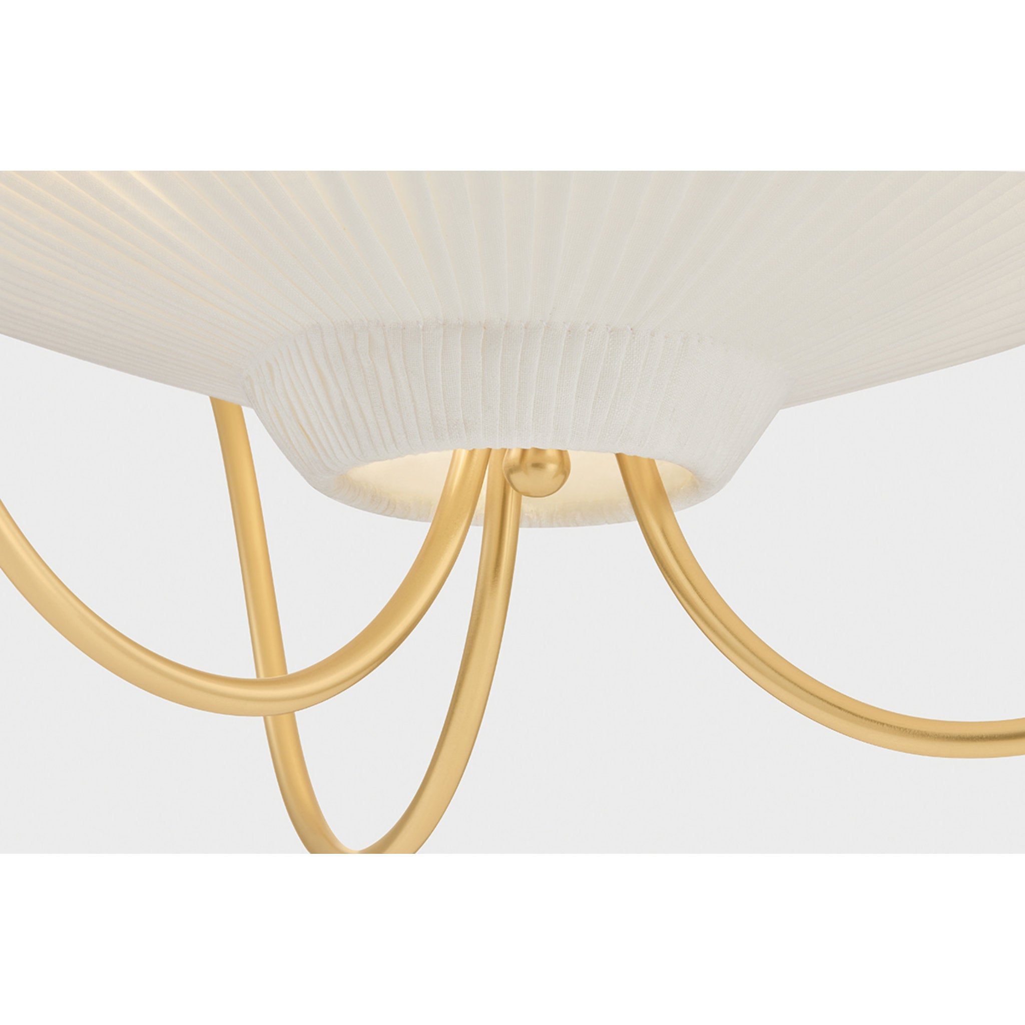 Gerhard 3-Light Pendant in Aged Brass by Augusta Hoffman 28W x 23.25H