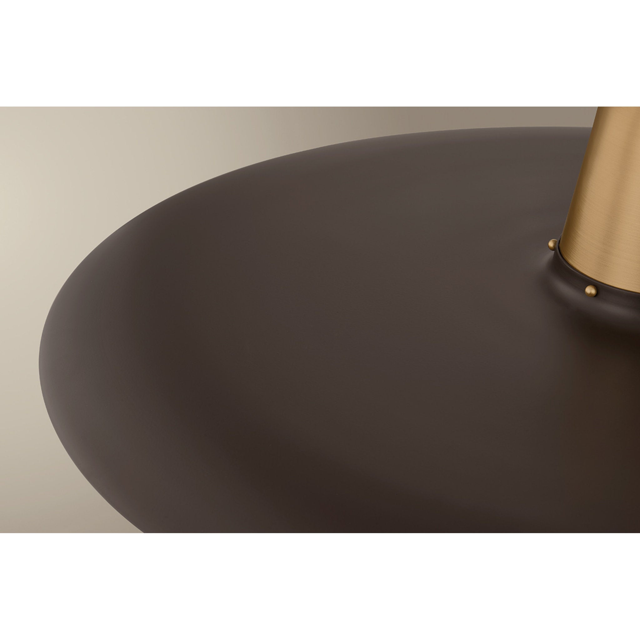 Gilroy 1-Light Pendant in Patina Brass 24.75W x 11.75H