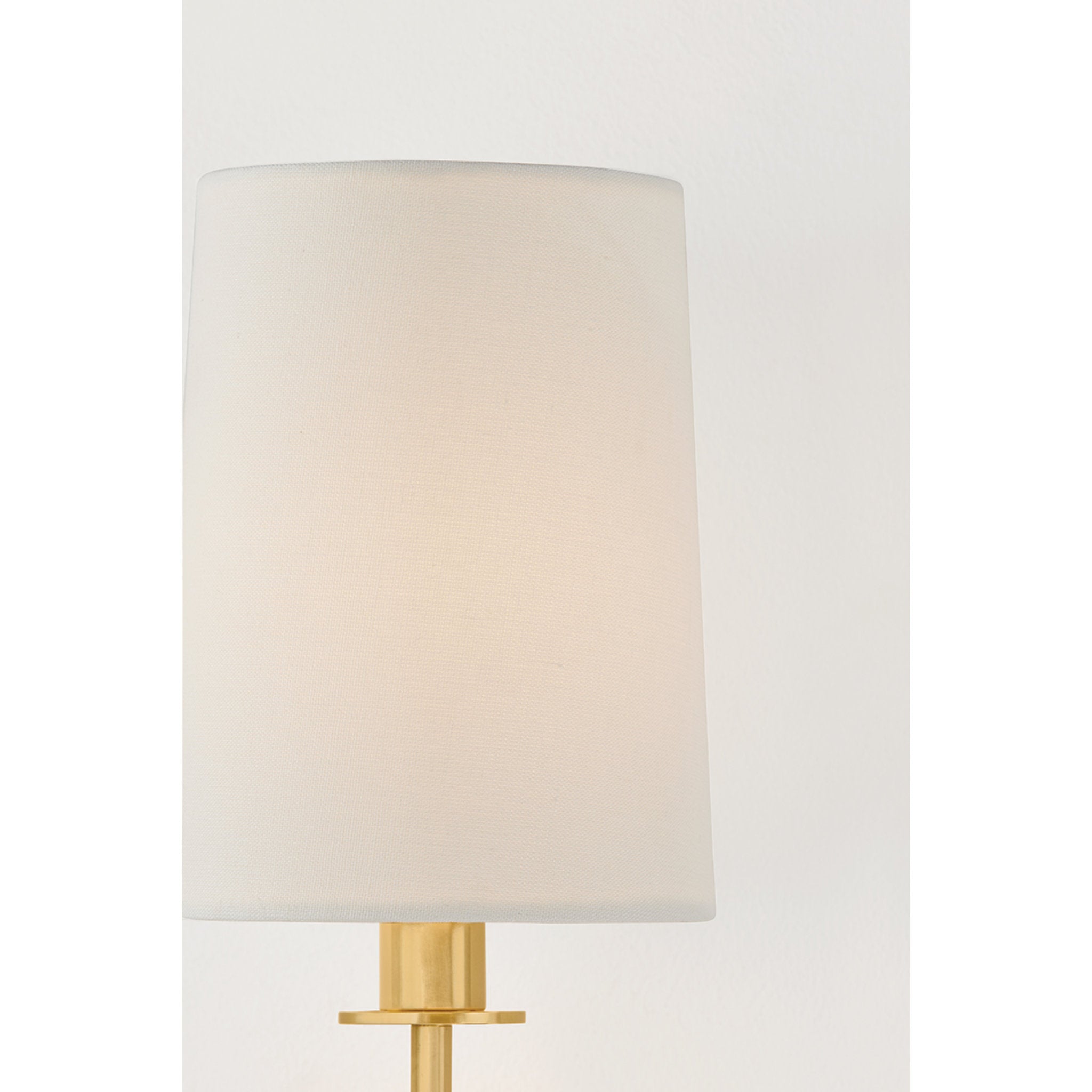Glenmont 1-Light Wall Sconce in Aged Brass 5.25W x 20.5H (2071-AGB)