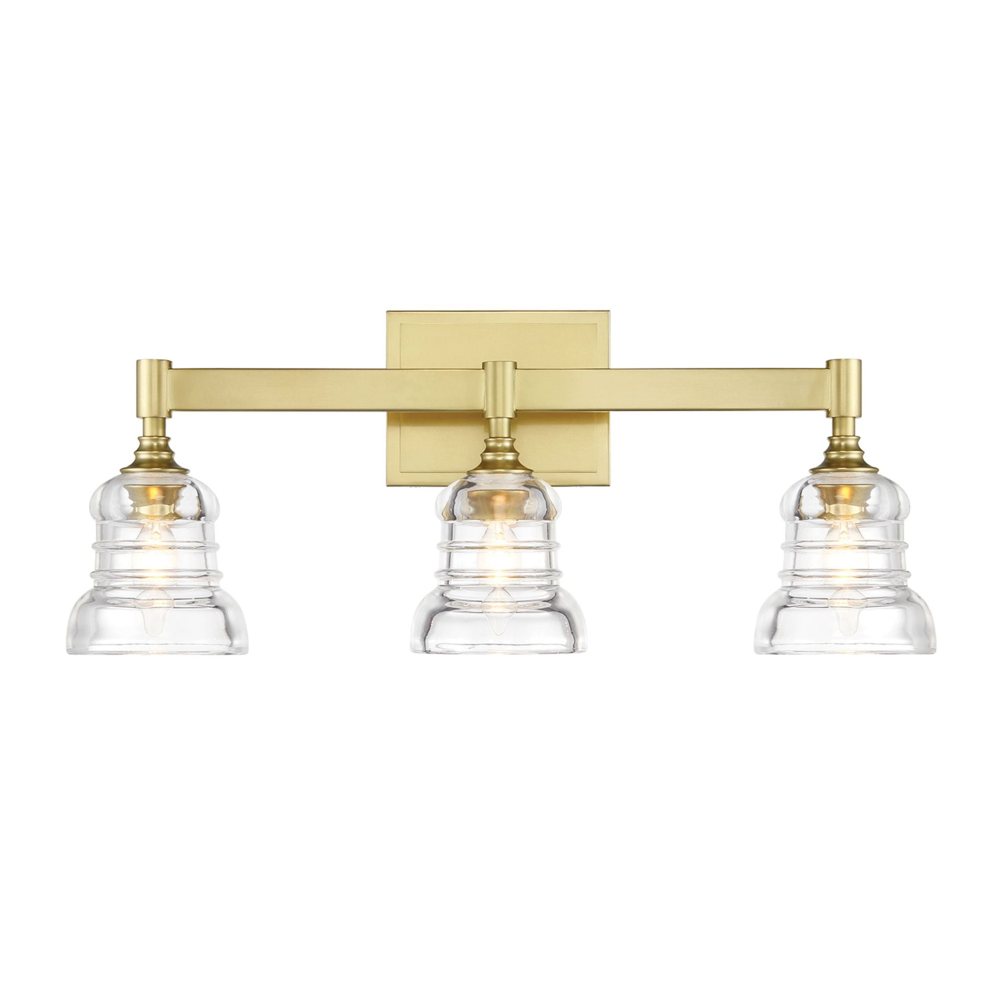 Gregory 23.75'' Aged Brass Bathroom Vanity Gold 23.75"W x 9.75"H x 5.75"D