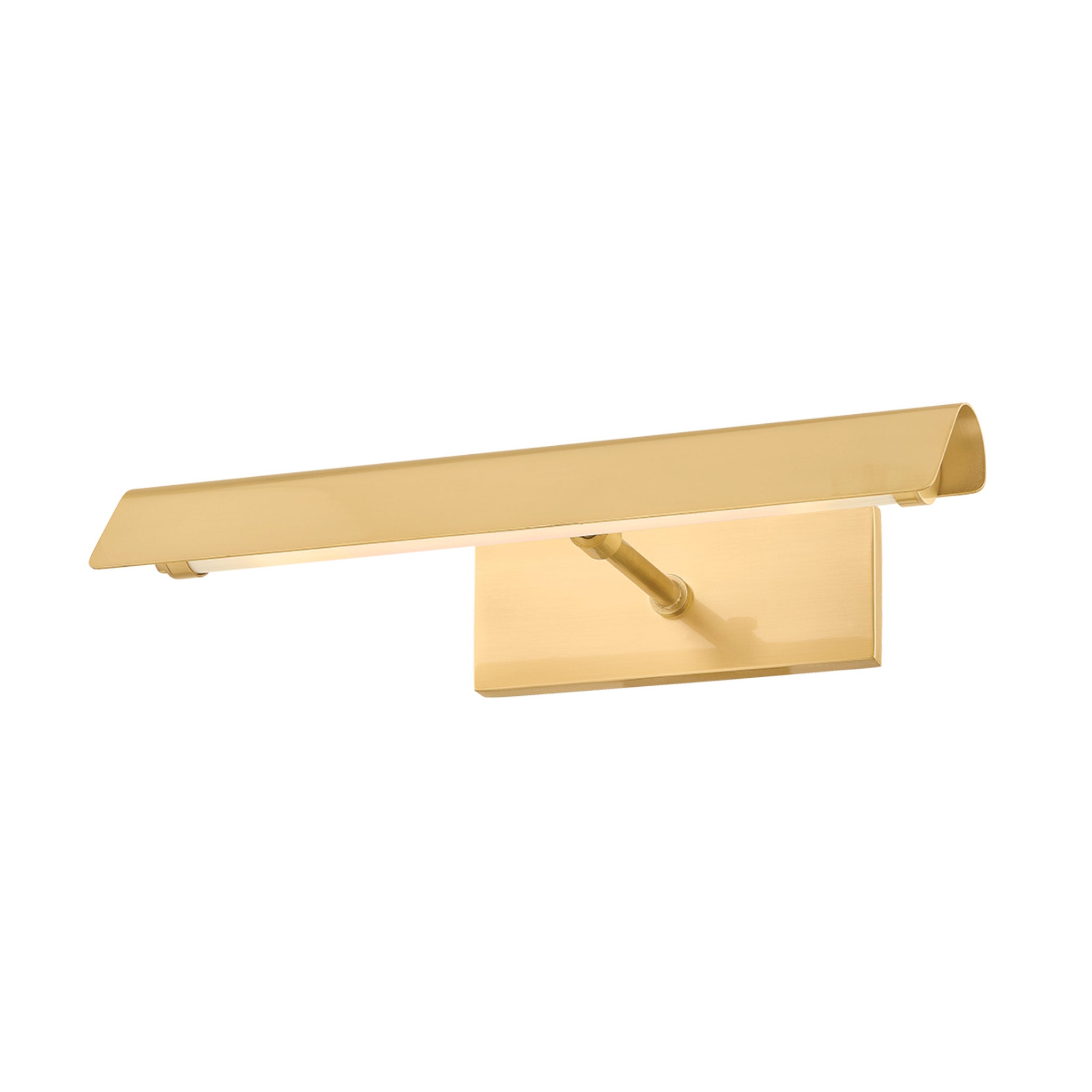 Regan 1-Light Picture Light in Aged Brass 16W x 3H