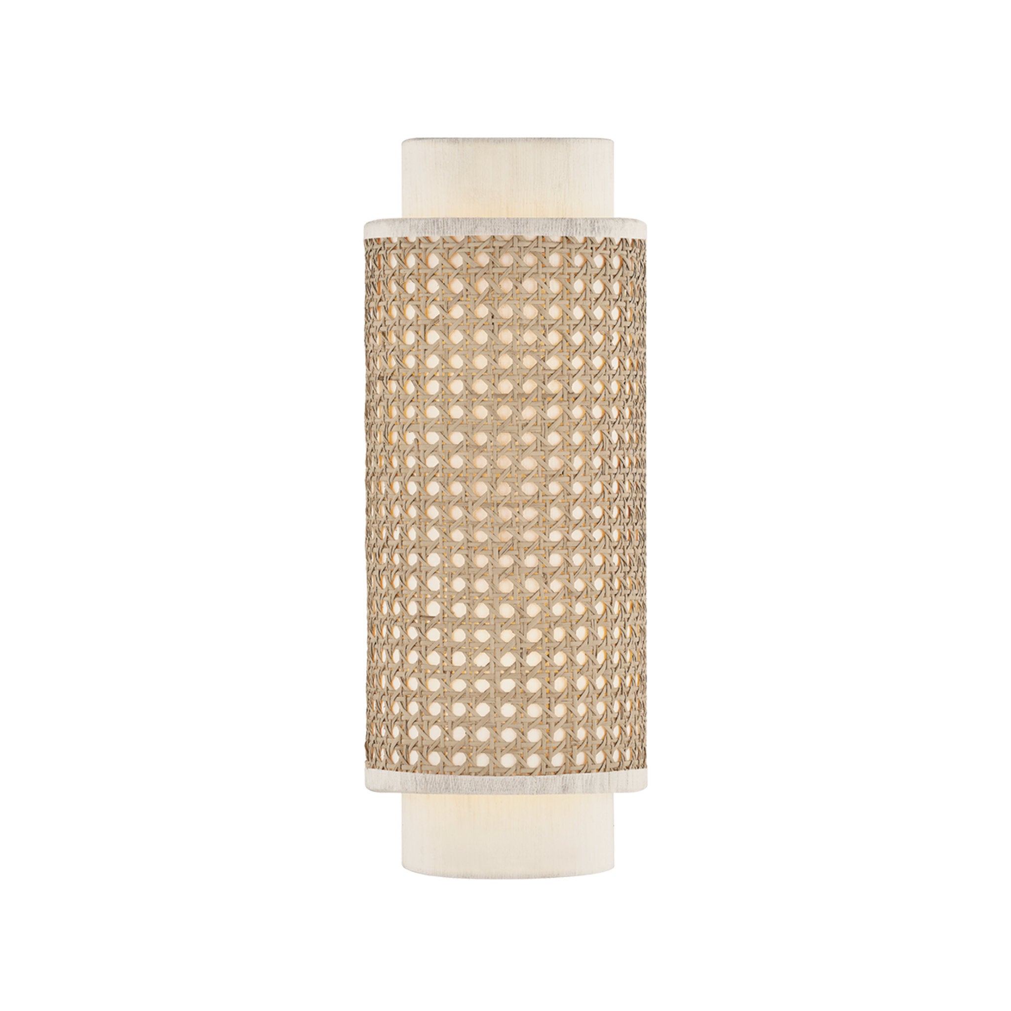Tina 2-Light Wall Sconce in Aged Brass 6.25W x 16.75H