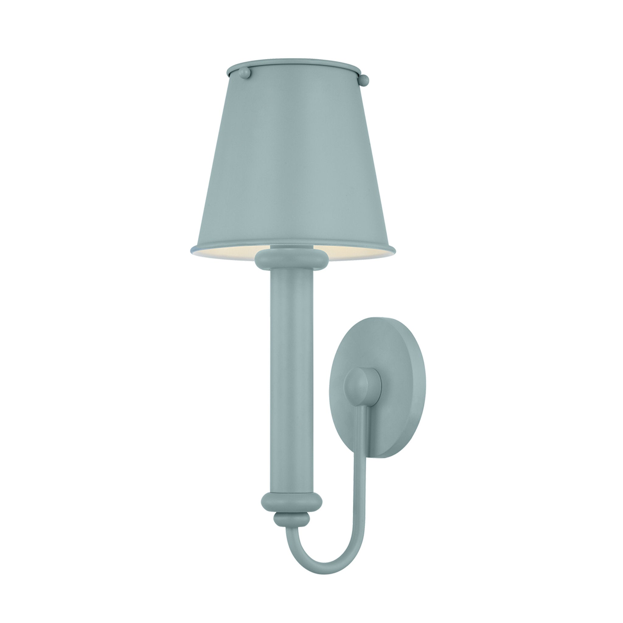Yara 1-Light Wall Sconce in Dusk Blue 7L x 6.5W x 16.25H