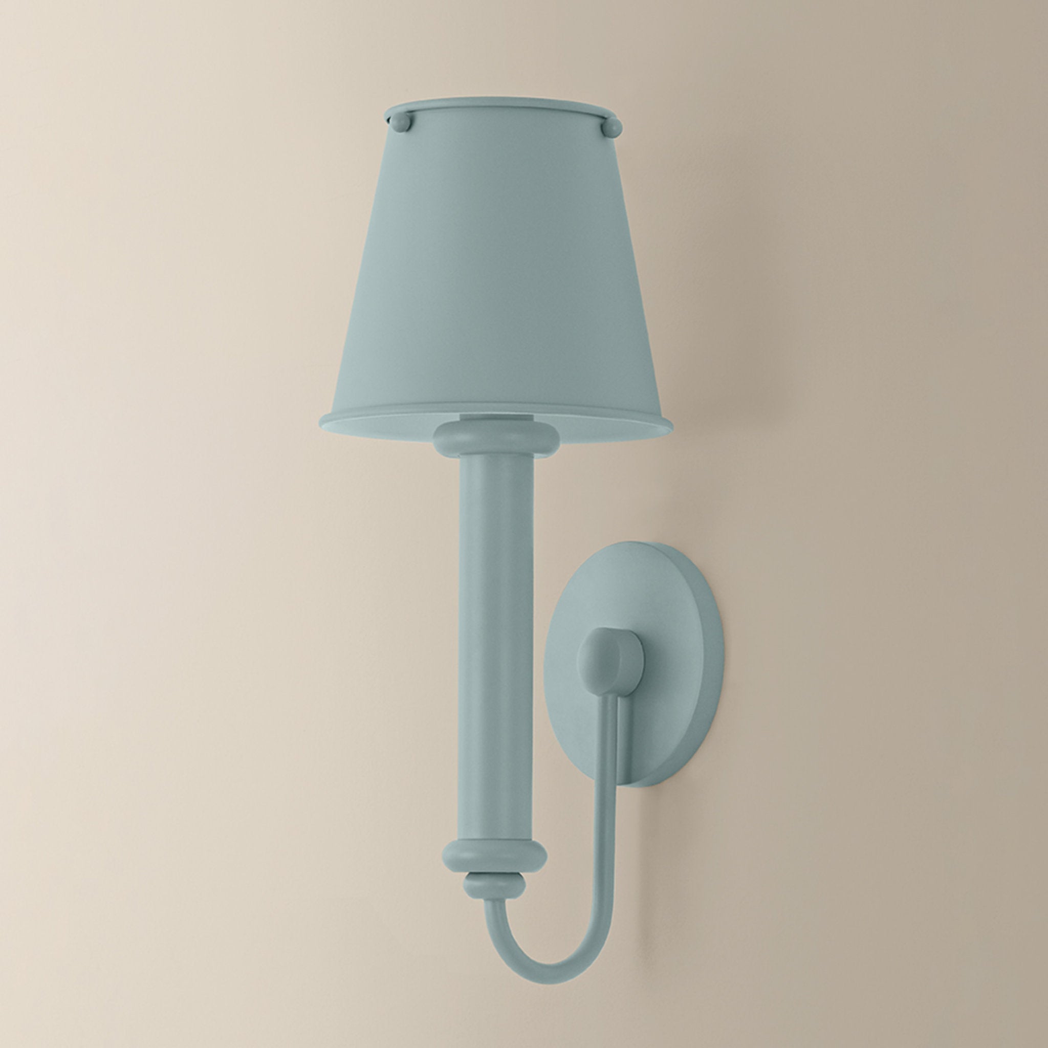 Yara 1-Light Wall Sconce in Dusk Blue 7L x 6.5W x 16.25H