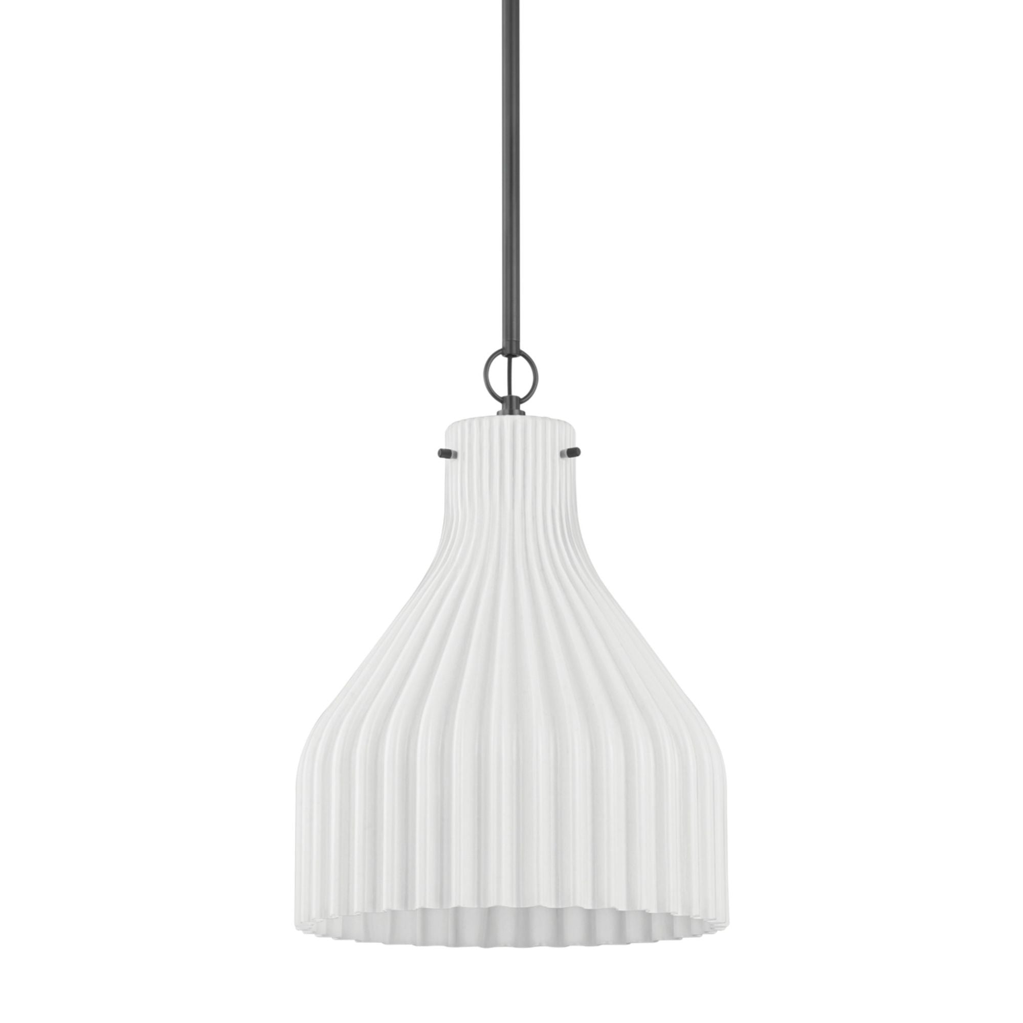 Corinthia 1-Light Pendant in Old Bronze 14W x 19.5H