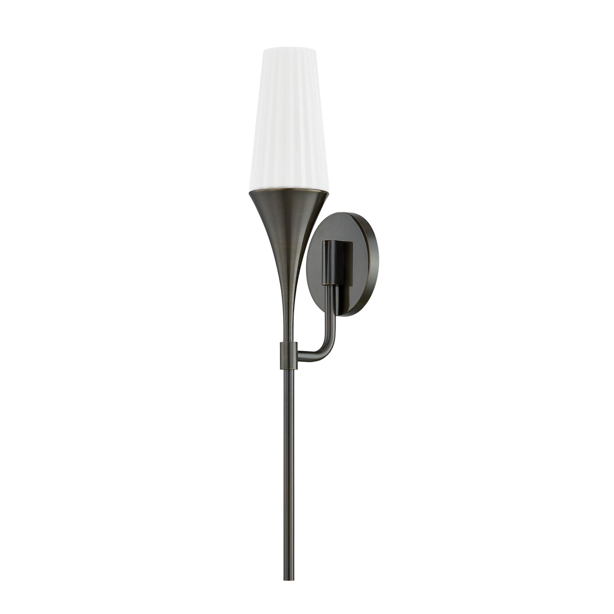 Luisa 1-Light Wall Sconce in True Bronze 4.75W x 23H