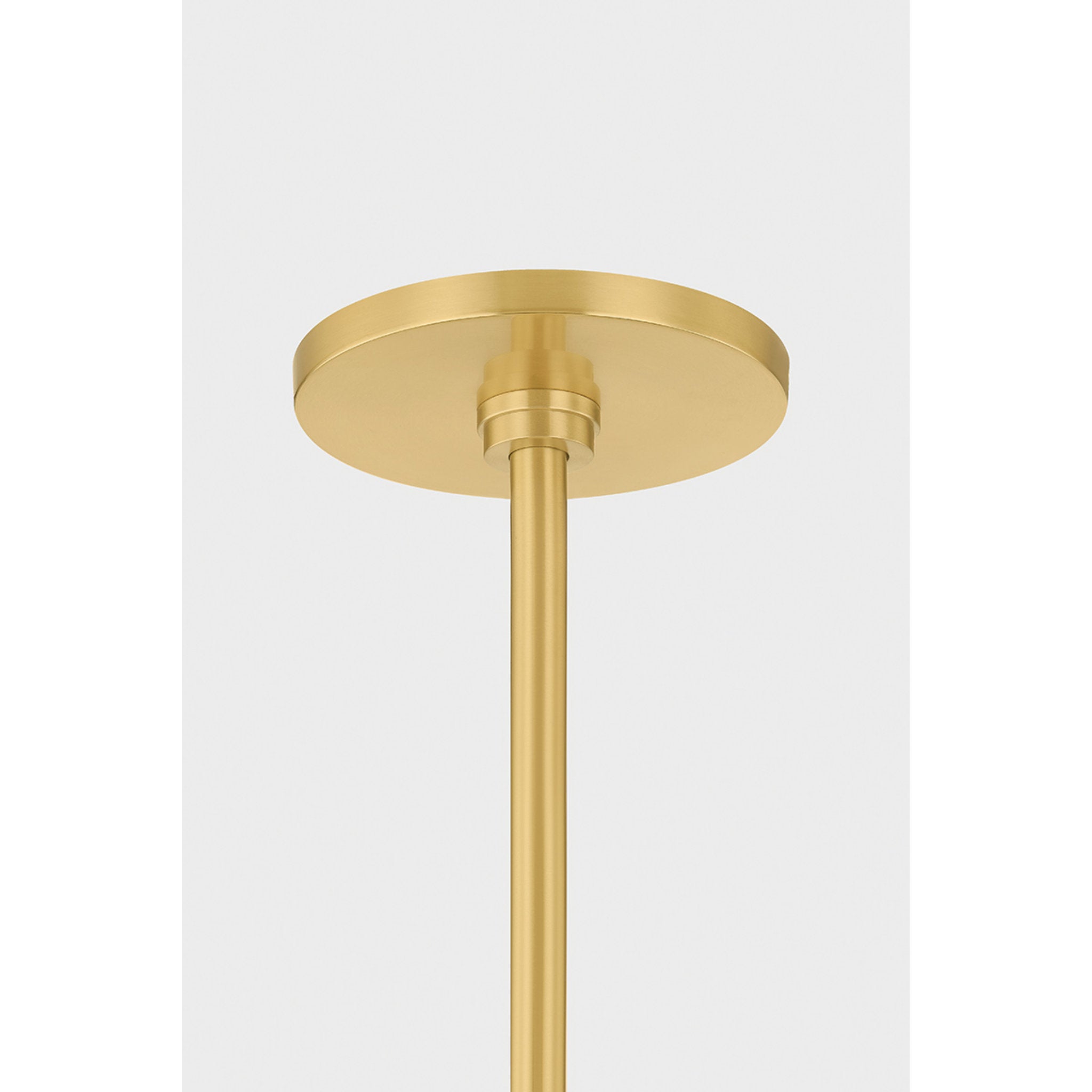 Harpswell 12-Light Chandelier in Aged Brass 25W x 28.25H