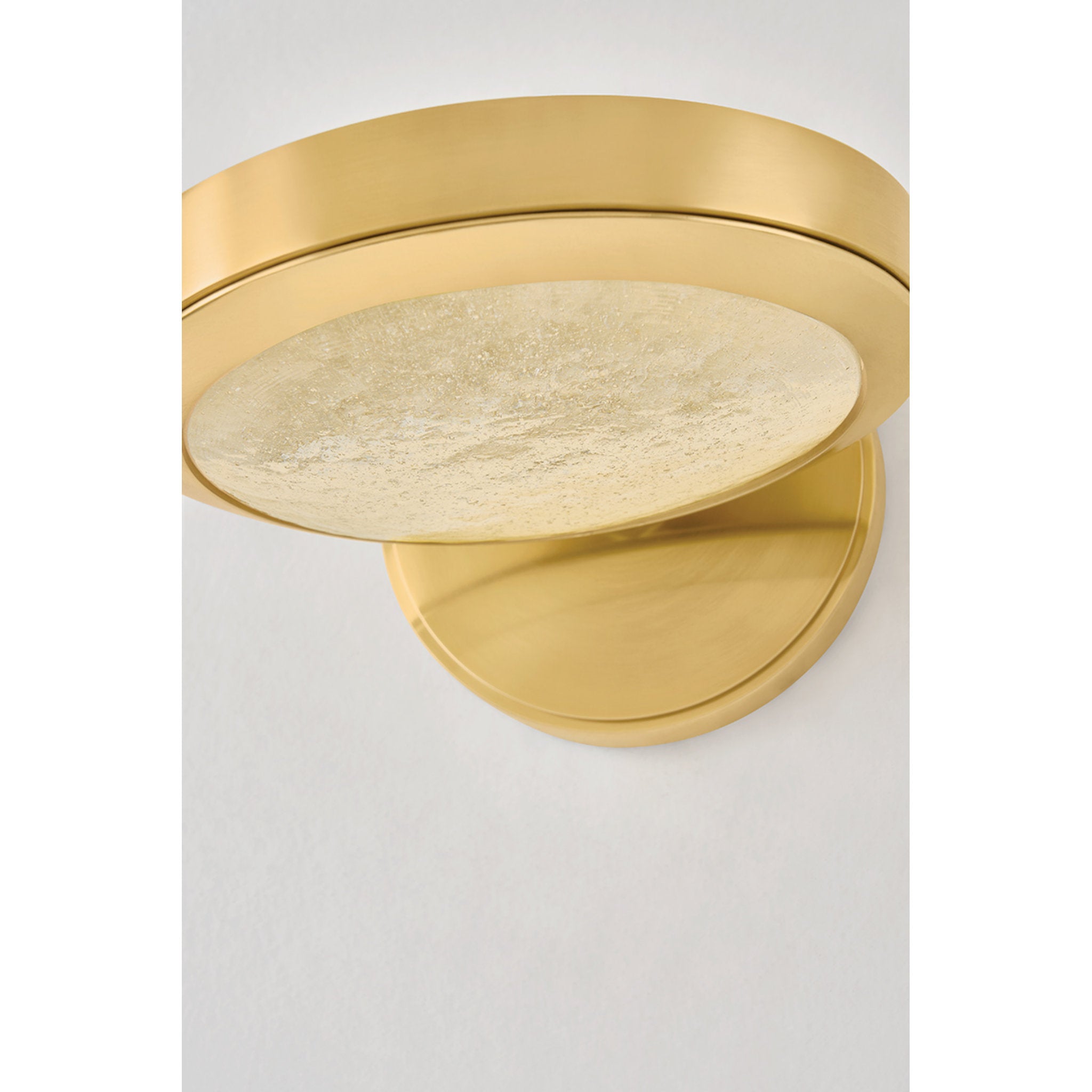 Harris 1-Light Wall Sconce in Aged Brass 6.75W x 4.75H