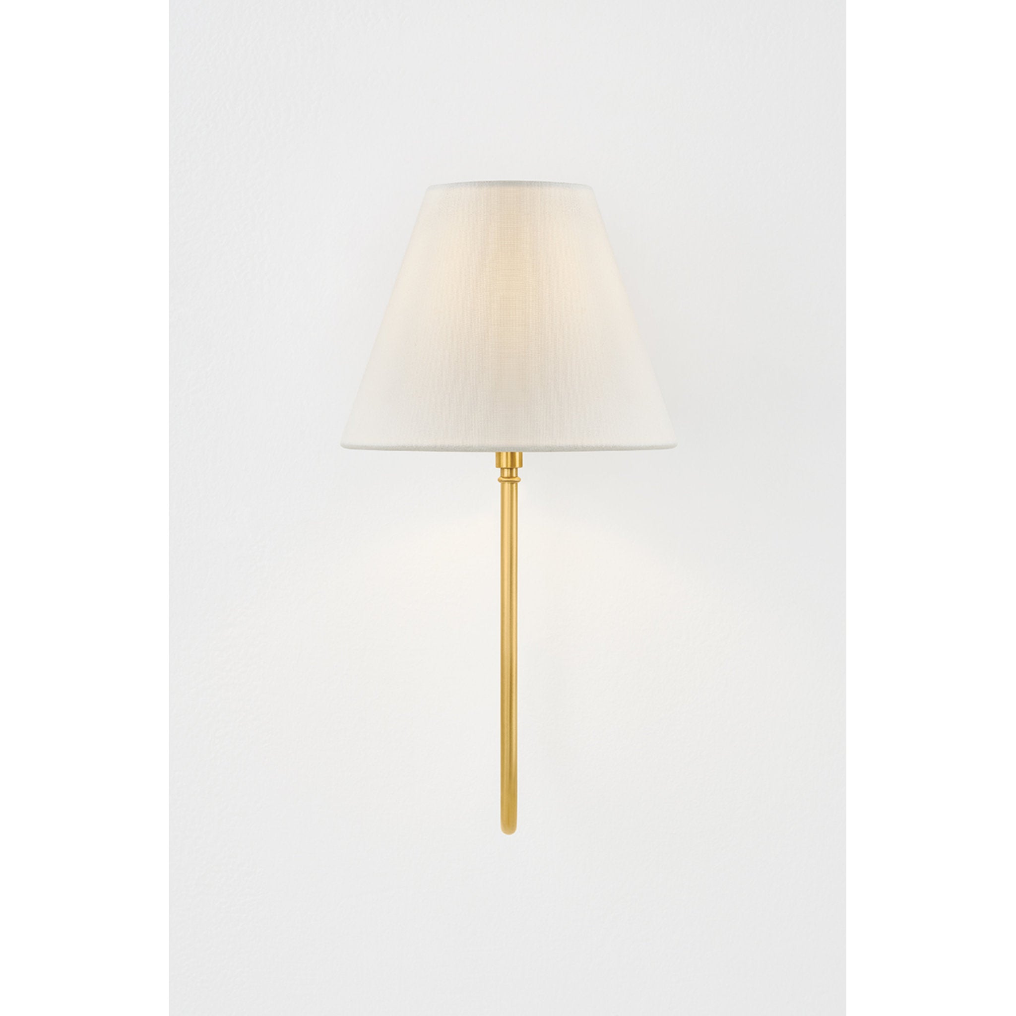 Hawthorne 1-Light Wall Sconce in Aged Brass by Mark D. Sikes 7.75W x 15H