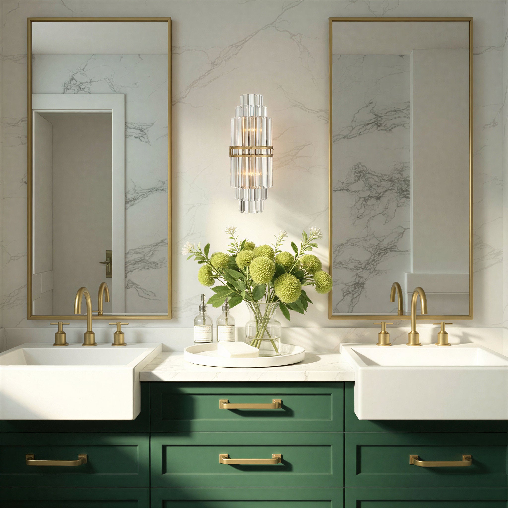Hayes 7.5'' Aged Brass Sconce Gold 7.5"W x 20"H x 4.75"D