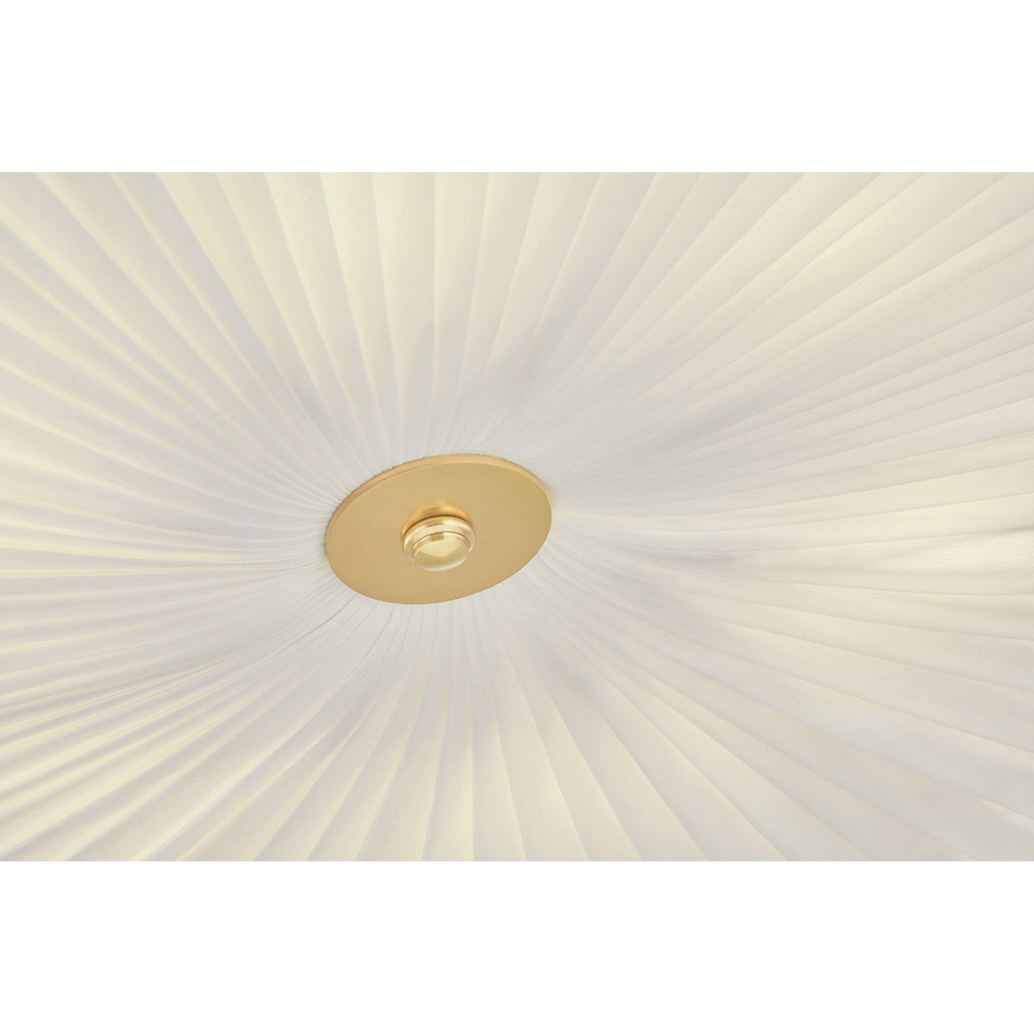 Henri 6-Light Semi Flush in Aged Brass by Augusta Hoffman 20.5L x 20.5W x 5H