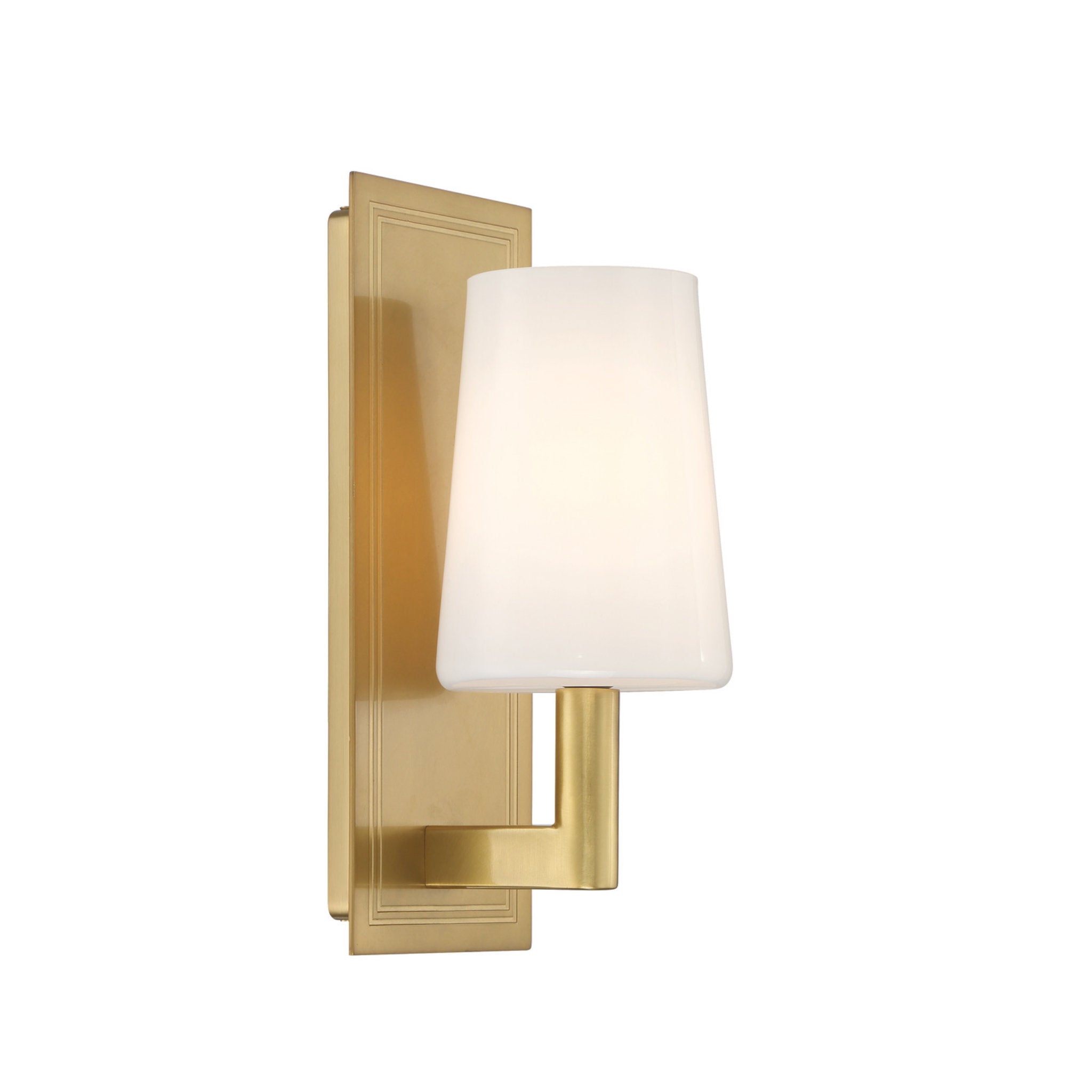 Hogan 4.5'' Aged Brass Sconce Gold 4.5"W x 12"H x 5.25"D