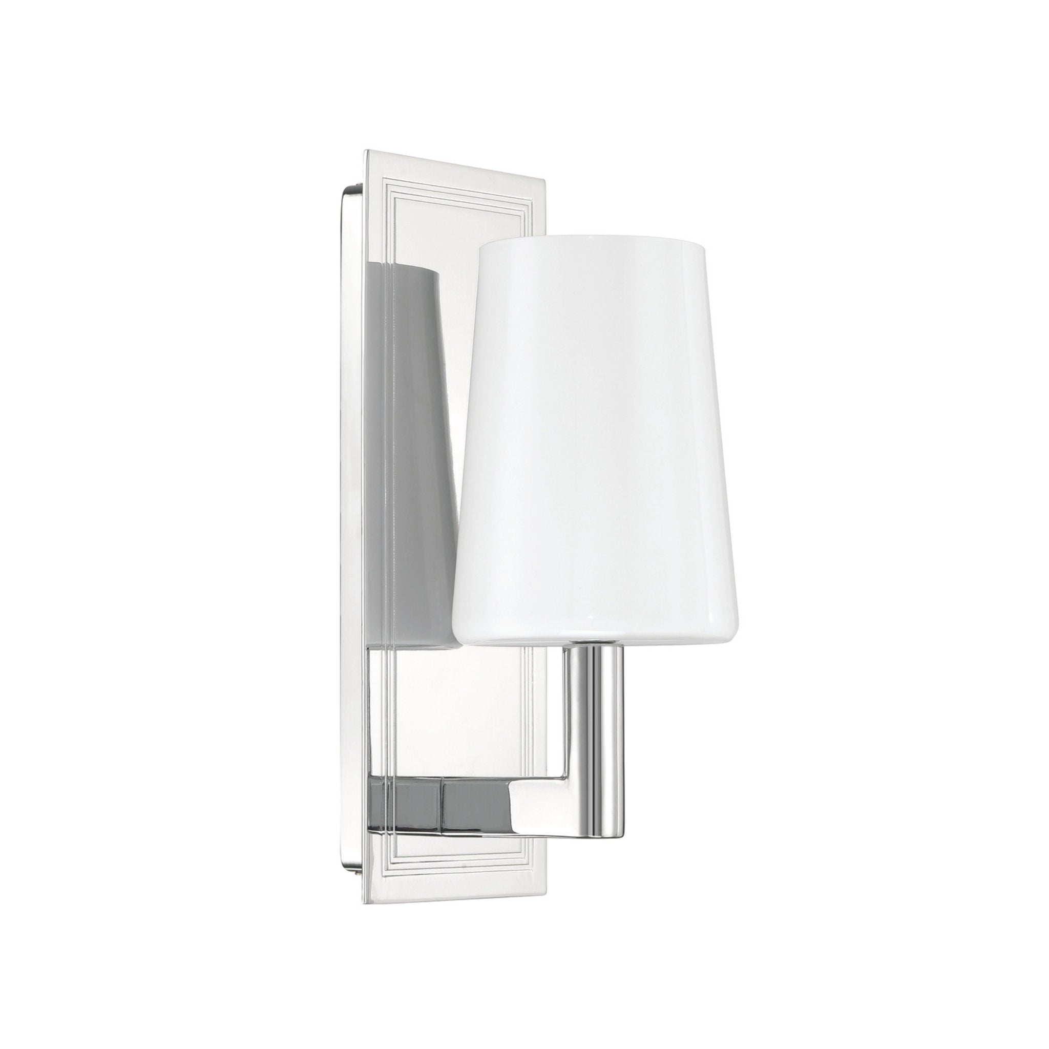 Hogan 4.5'' Polished Chrome Sconce Silver 4.5"W x 12"H x 5.25"D