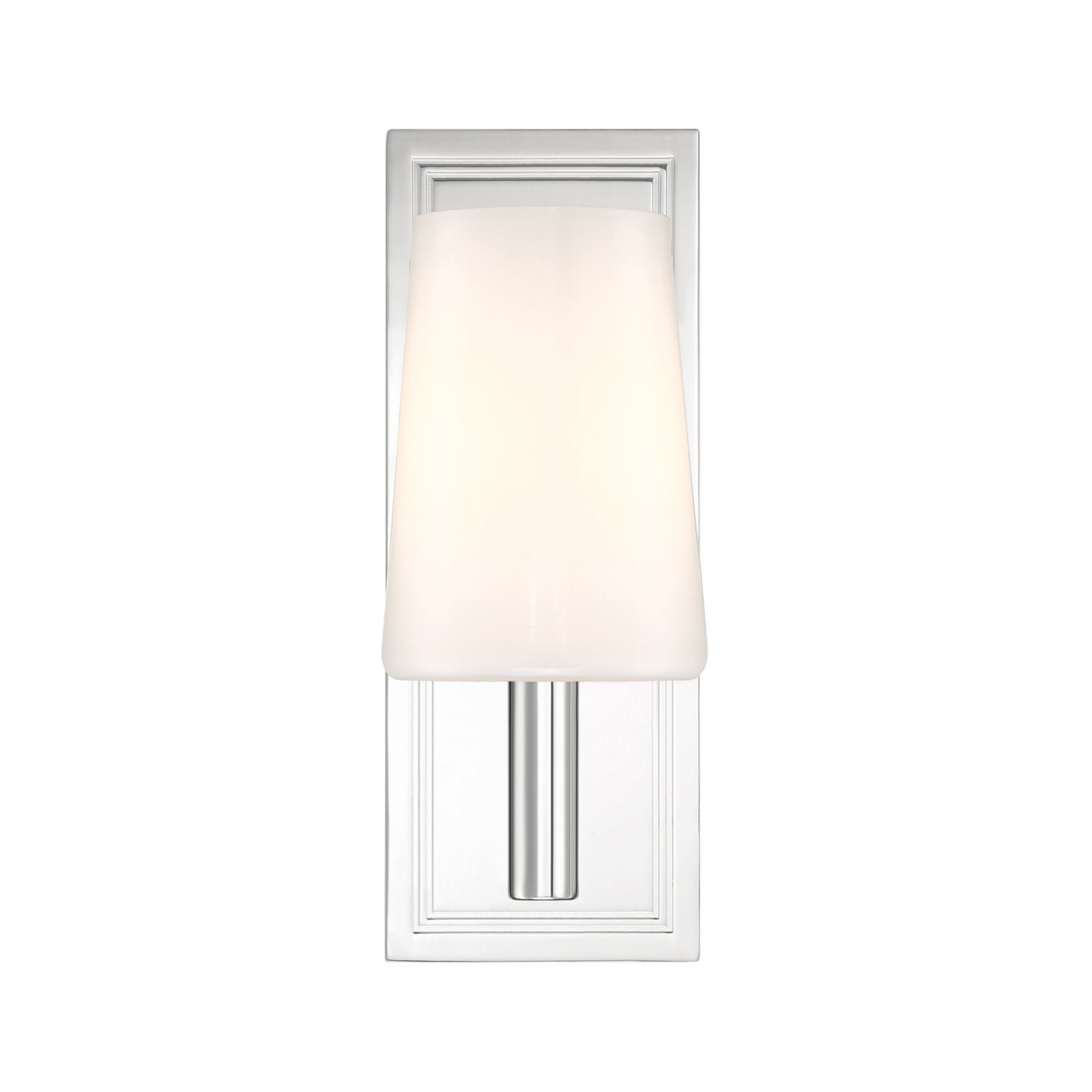 Hogan 4.5'' Polished Chrome Sconce Silver 4.5"W x 12"H x 5.25"D