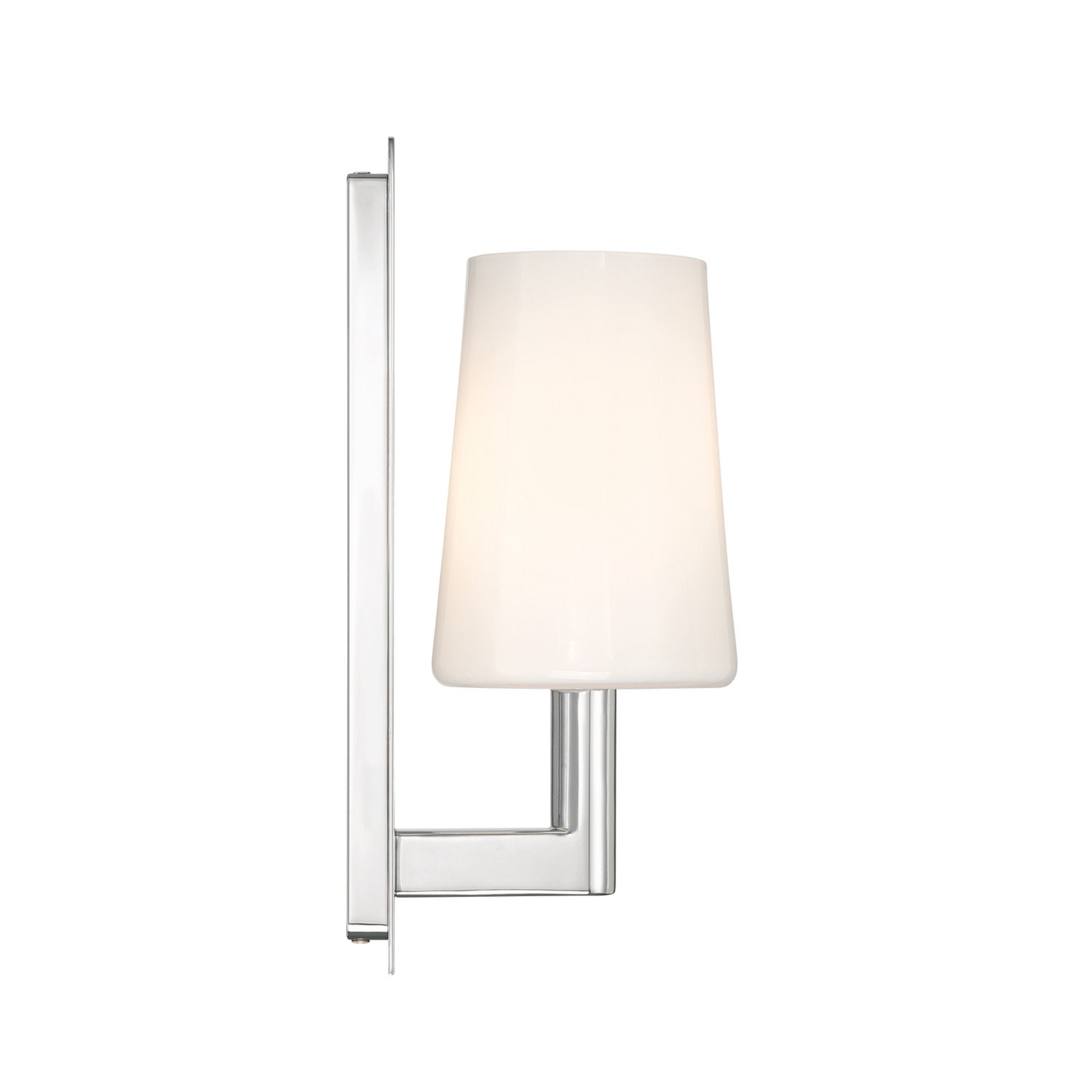 Hogan 4.5'' Polished Chrome Sconce Silver 4.5"W x 12"H x 5.25"D