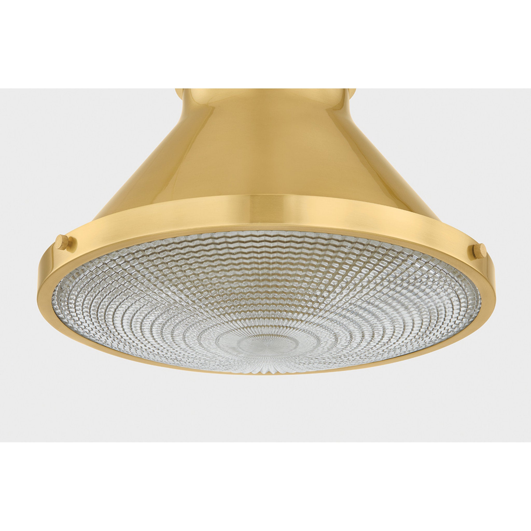 Highclere 1-Light Pendant in Aged Brass by Mark D. Sikes 17.75W x 14.5H (MDS2405-AGB)