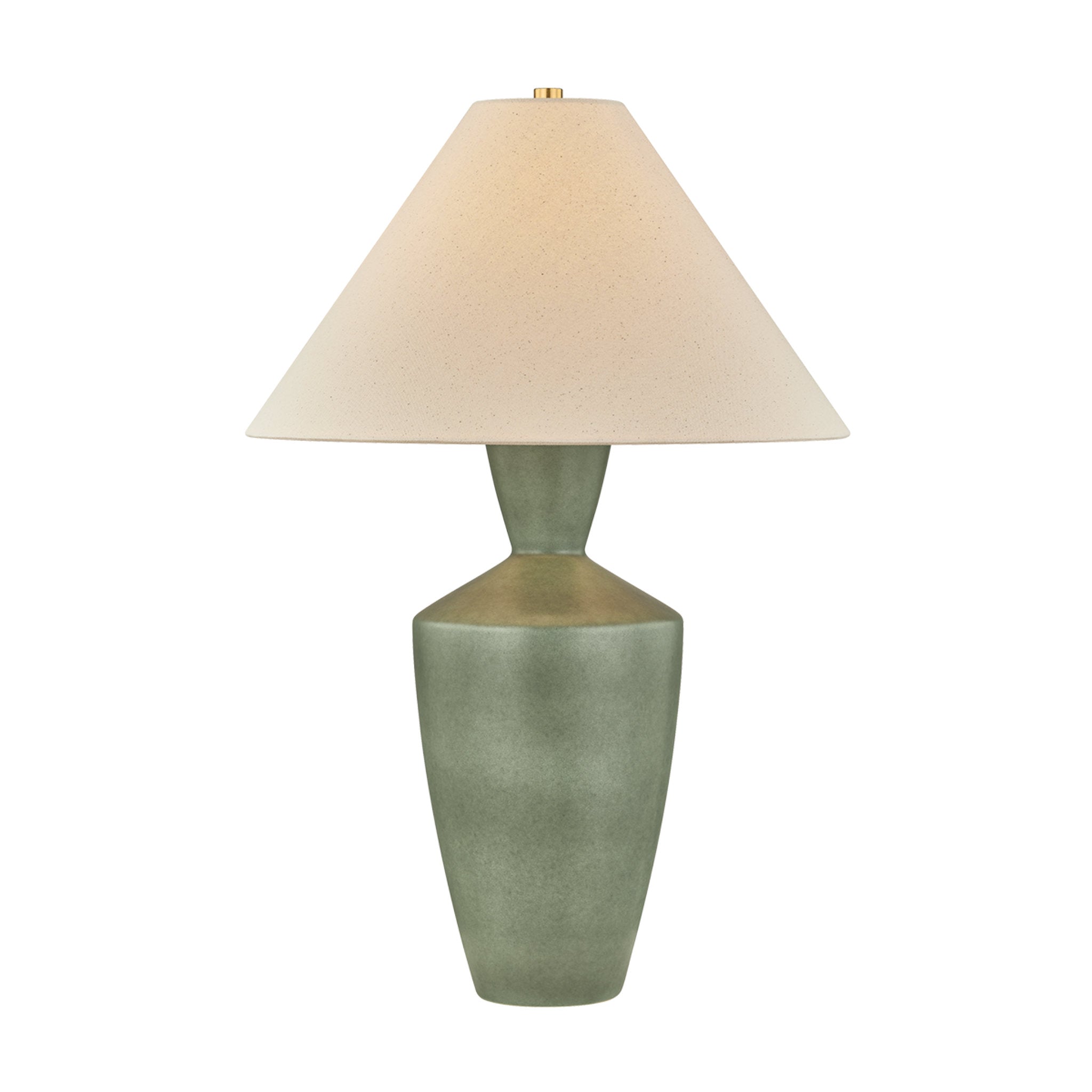 Hartley 1-Light Table Lamp in Aged Brass 20W x 29H