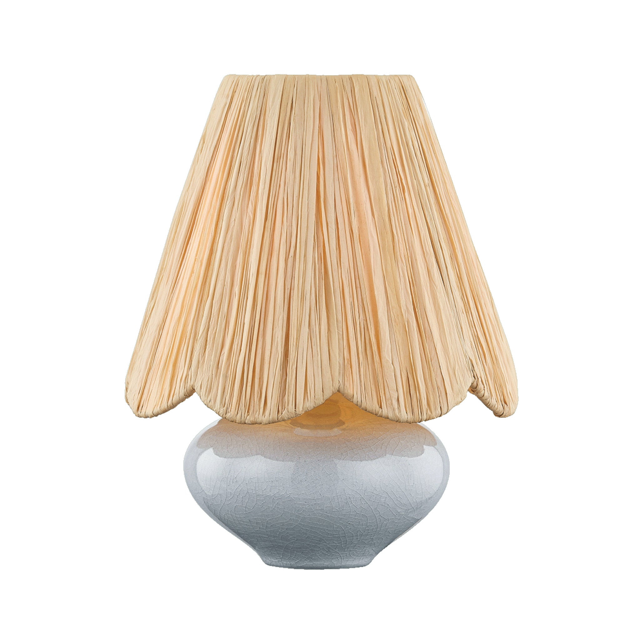 Cailyn 1-Light Table Lamp in Aged Brass 10W x 12.5H