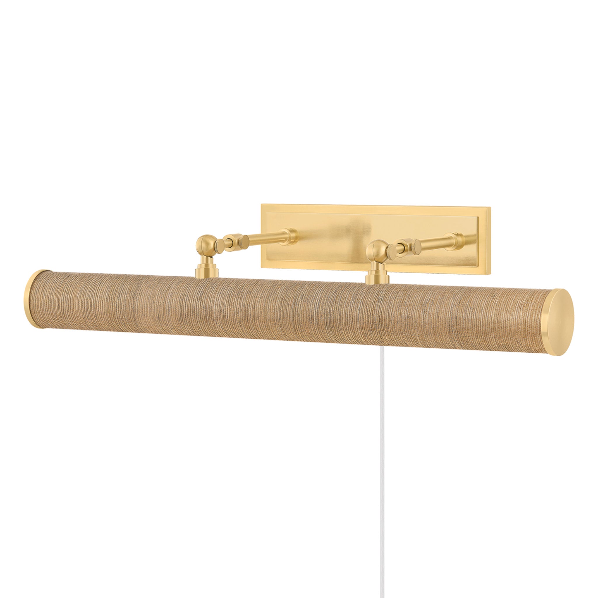Holly 3-Light Picture Light in Aged Brass 24.25W x 4.75H (HL263203-AGB/GC)