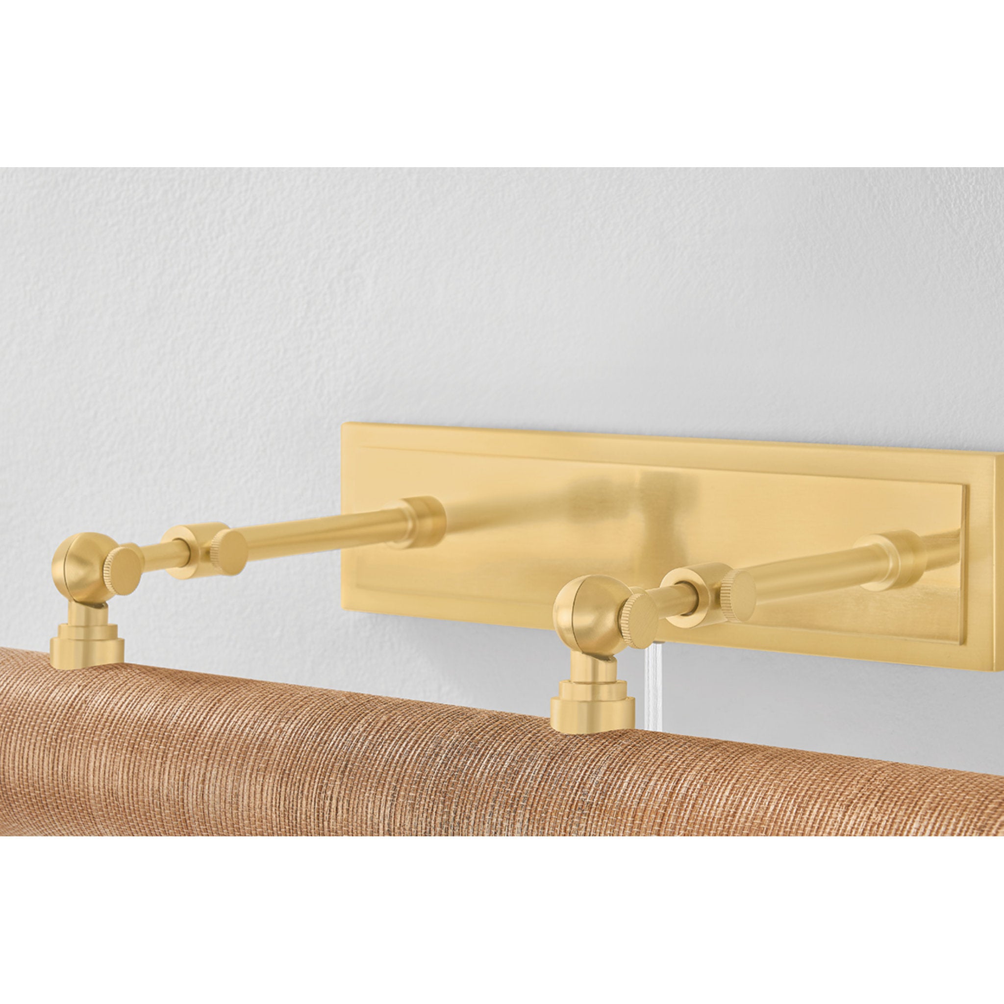 Holly 3-Light Picture Light in Aged Brass 24.25W x 4.75H (HL263203-AGB/GC)