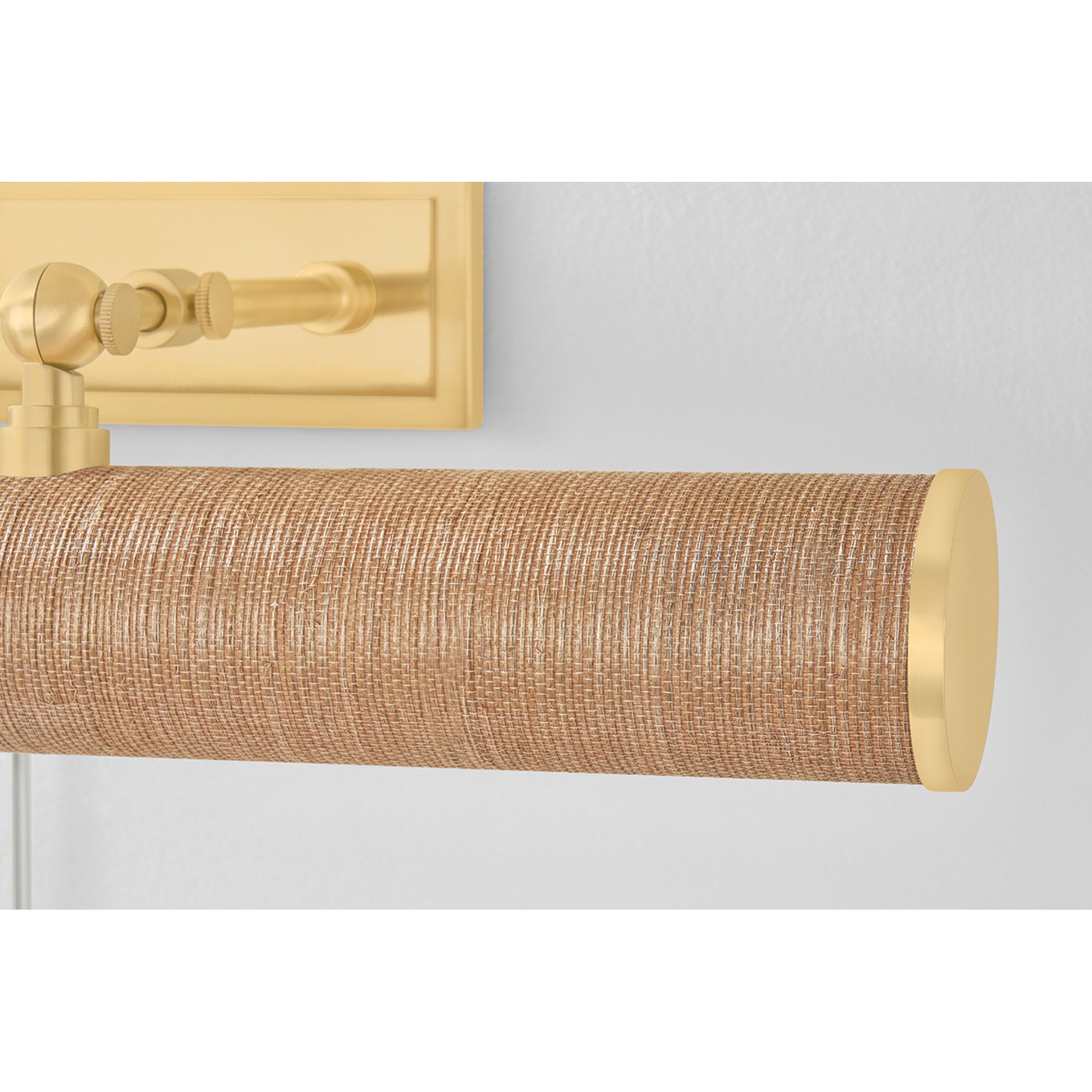 Holly 3-Light Picture Light in Aged Brass 24.25W x 4.75H (HL263203-AGB/GC)
