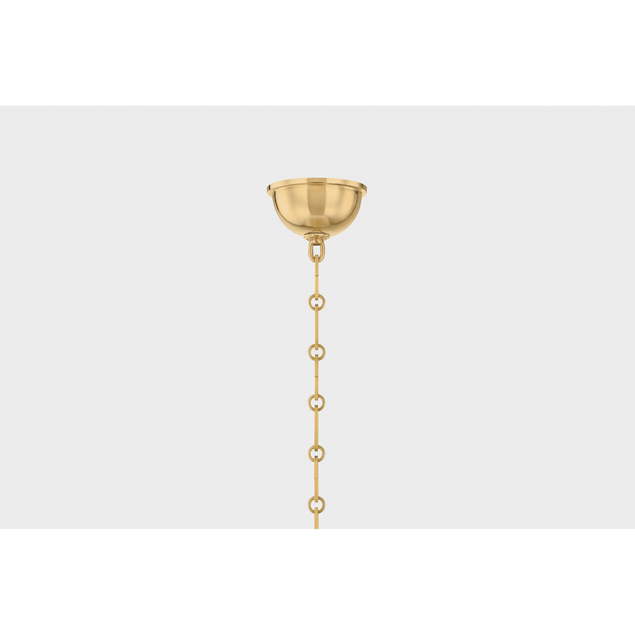 Houghton 4-Light Lantern in Aged Brass by Mark D. Sikes 12.75L x 12.75W x 22.25H (Off-White)