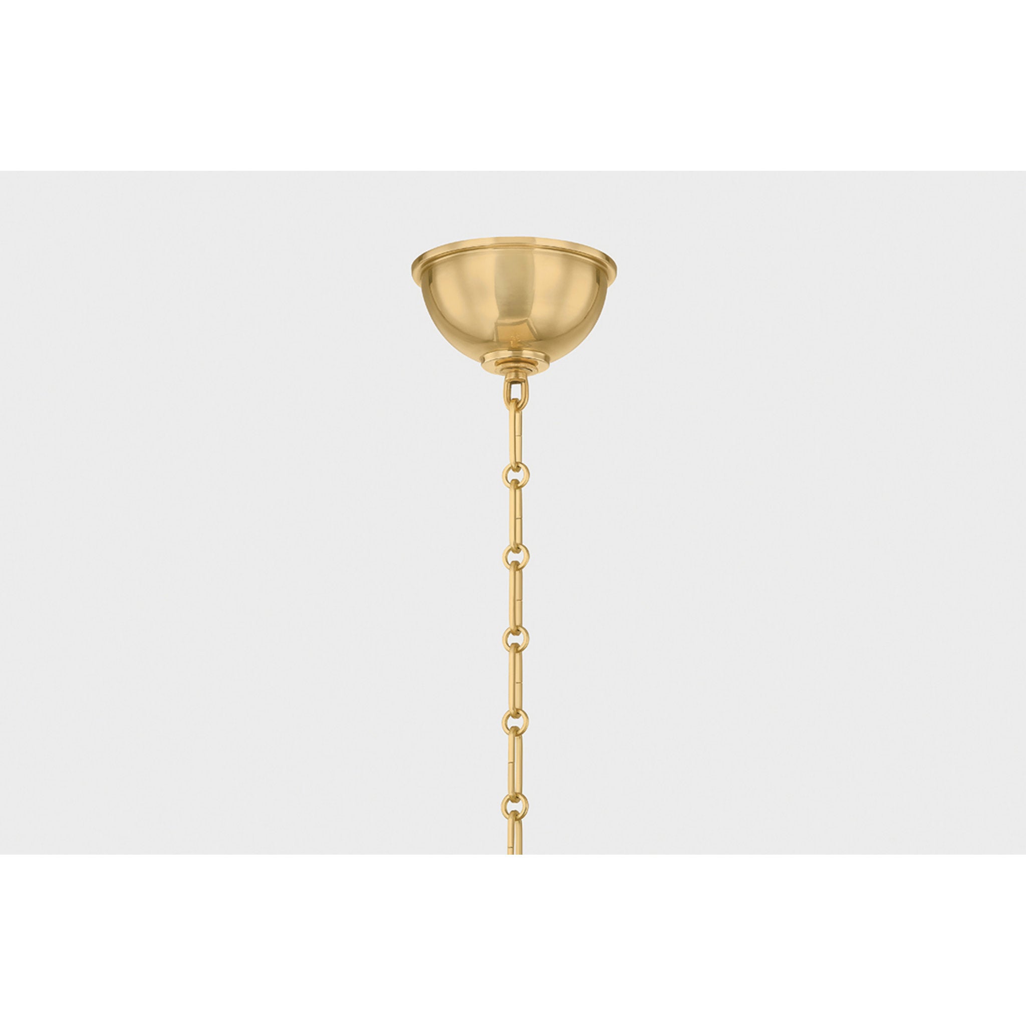 Houghton 4-Light Lantern in Aged Brass by Mark D. Sikes 19L x 19W x 32.75H (Darkest Blue)