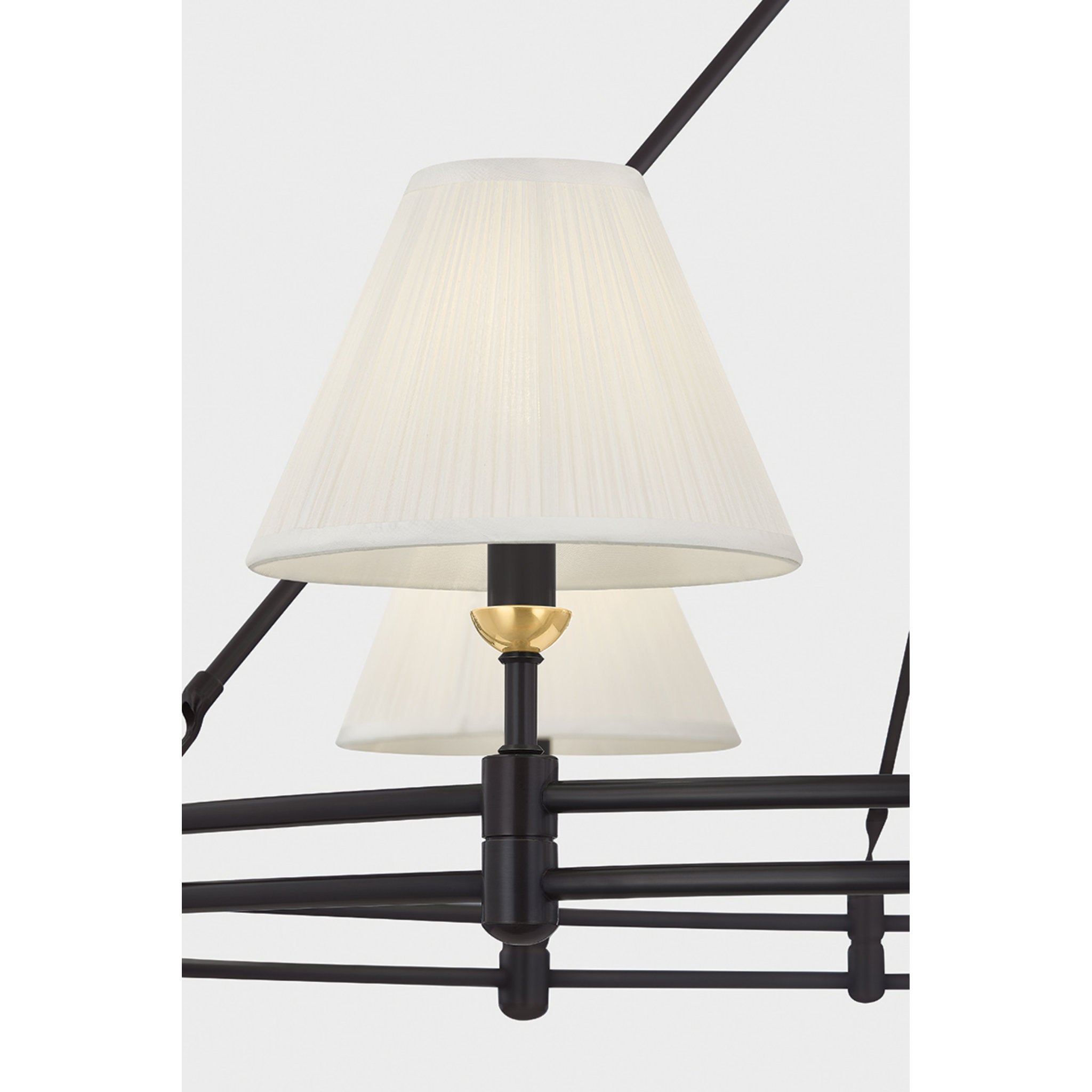 Howard 9-Light Chandelier in Aged Brass by Mark D. Sikes 50W x 26H (MDS1801-AGB/DB)